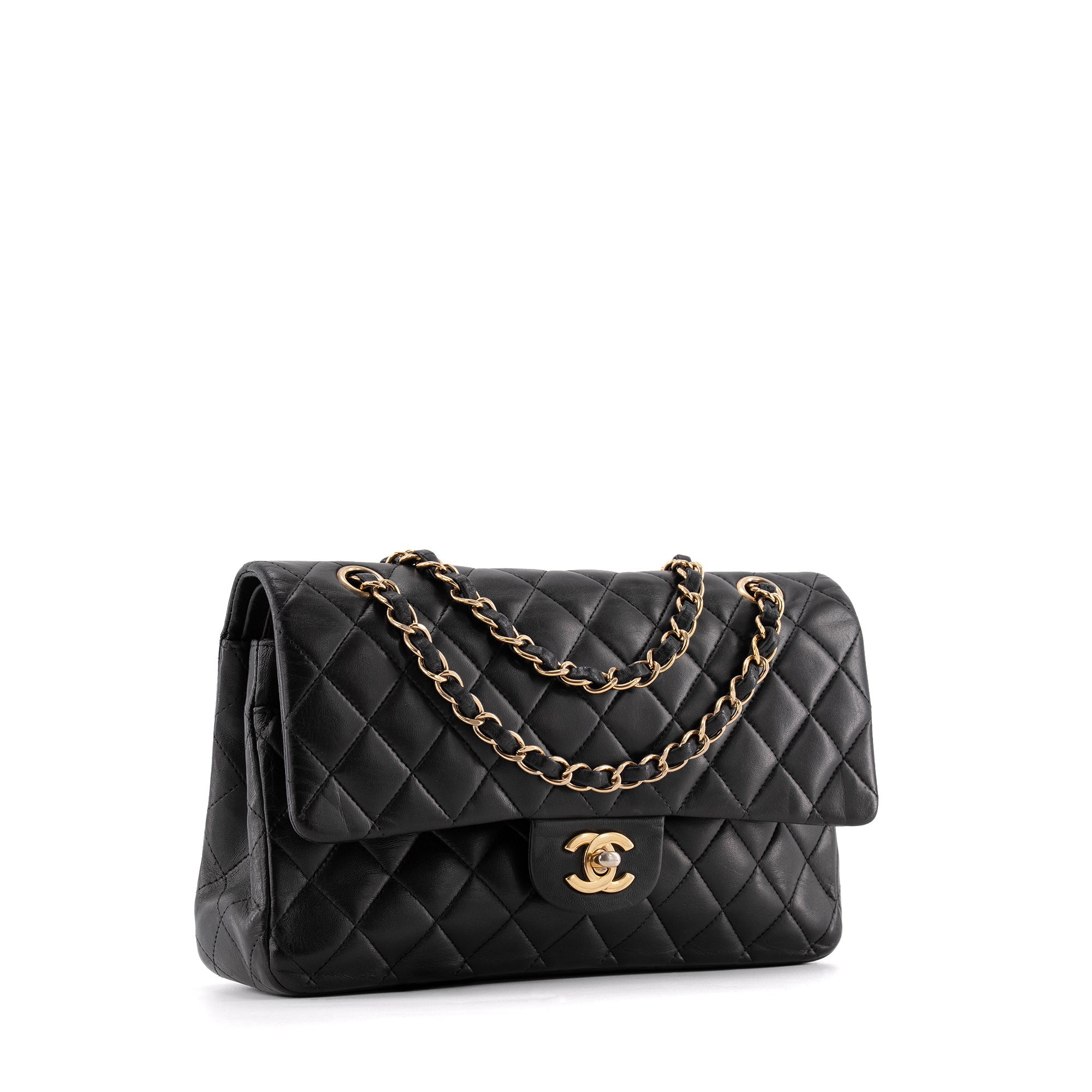 CHANEL - Sac à main Classique/Timeless 11.12 Chanel en cuir noir