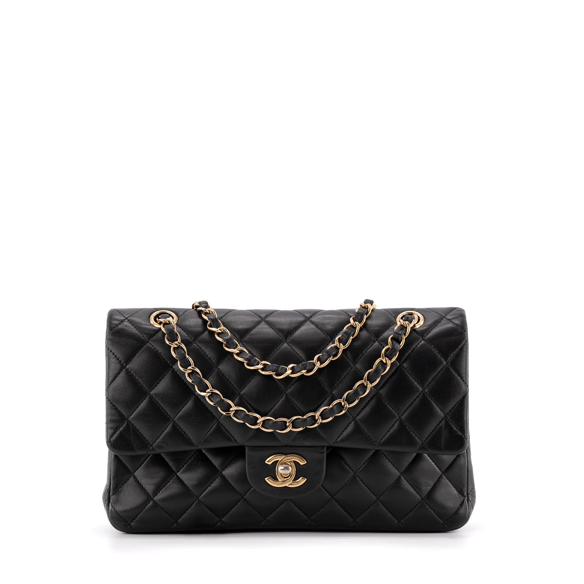 CHANEL - Sac à main Classique/Timeless 11.12 Chanel en cuir noir