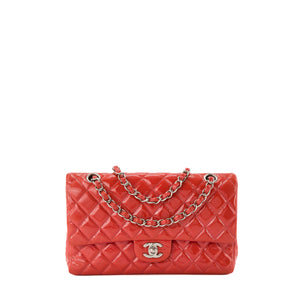 CHANEL - Sac à main Classique/Timeless 11.12 Chanel en cuir verni rose