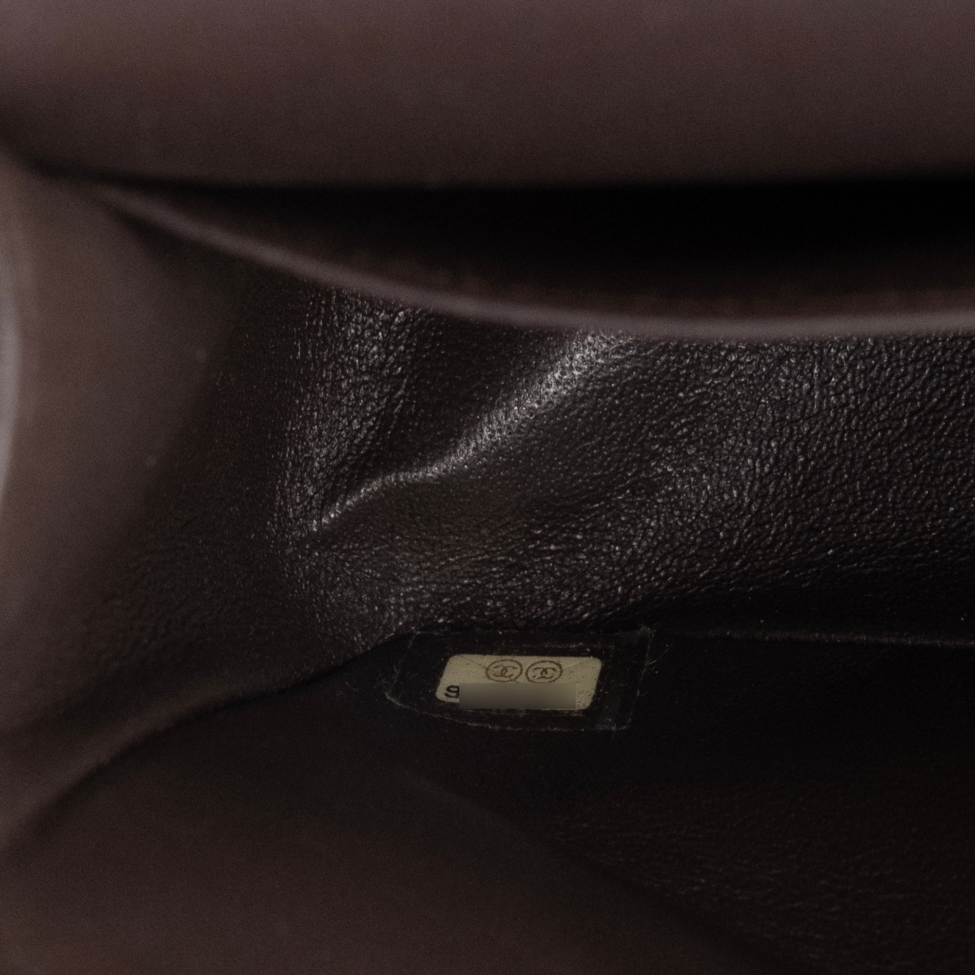 CHANEL - Sac à main Classique/Timeless 11.12 Chanel en tweed noir et blanc vintage