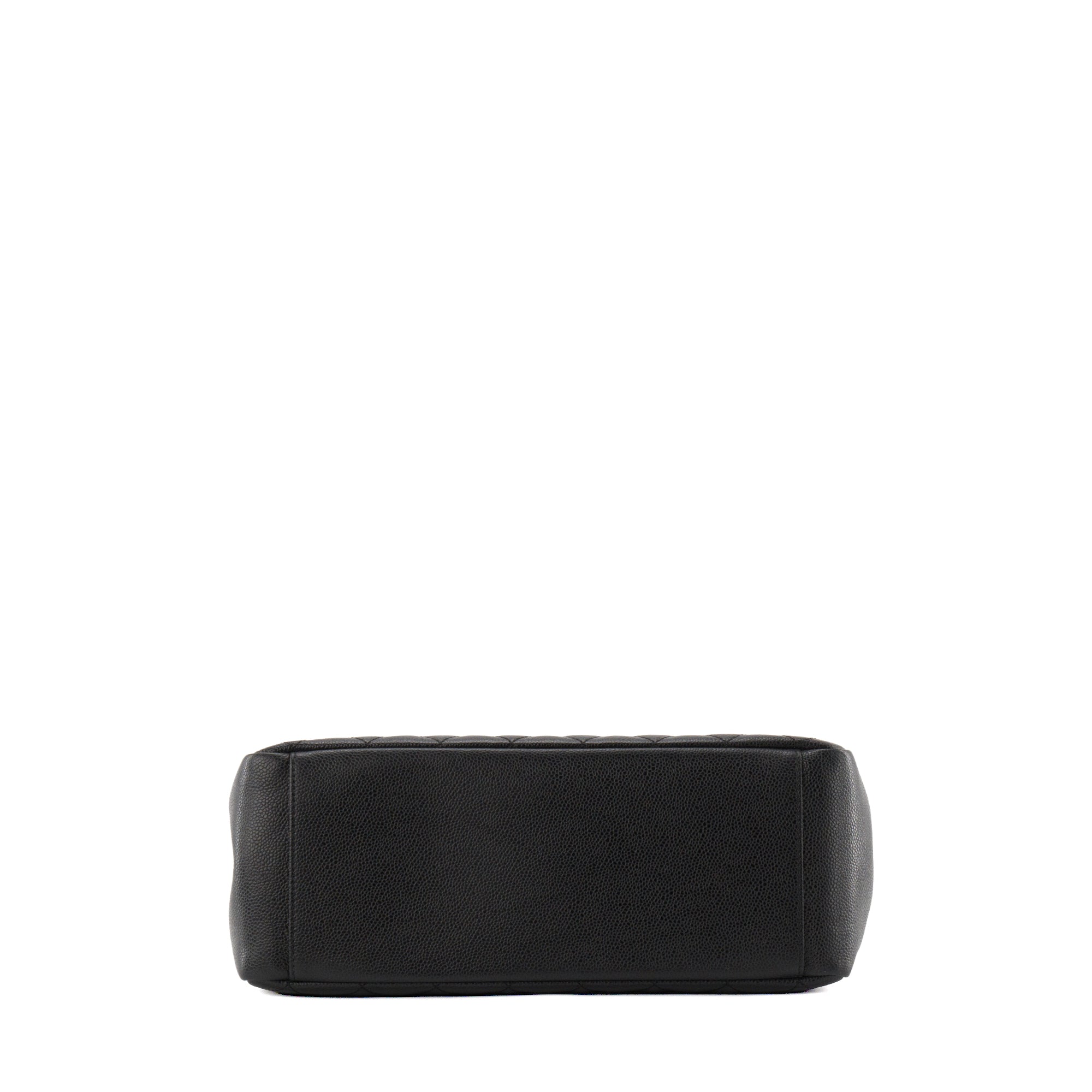 CHANEL - Sac cabas GST petit modèle Chanel en cuir caviar noir