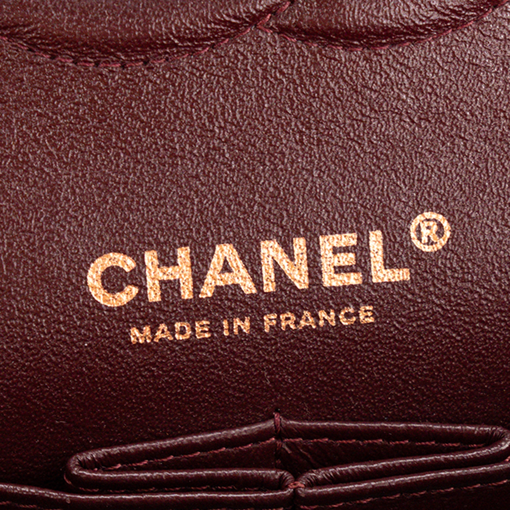 CHANEL - Sac à épaule Classique/Timeless 11.12 Chanel en cuir lisse noir