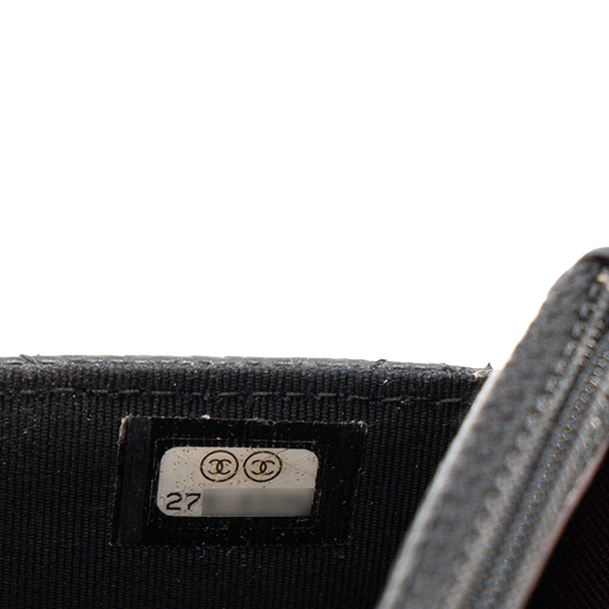 CHANEL - Sac à bandoulière Wallet On Chain Classique/Timeless  Chanel en cuir caviar noir