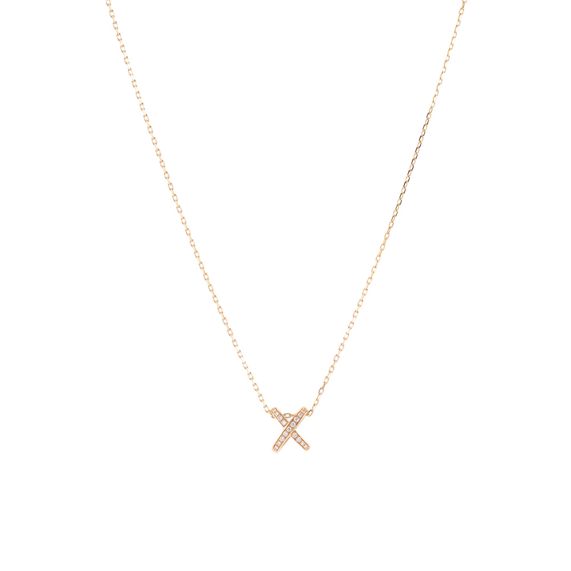 CHAUMET - Pendentif Jeux de Liens Chaumet en or rose