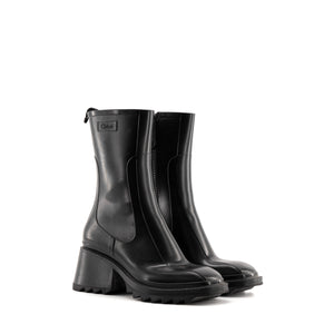CHLOÉ - Bottines Betty Chloé en caoutchouc noir (T40)