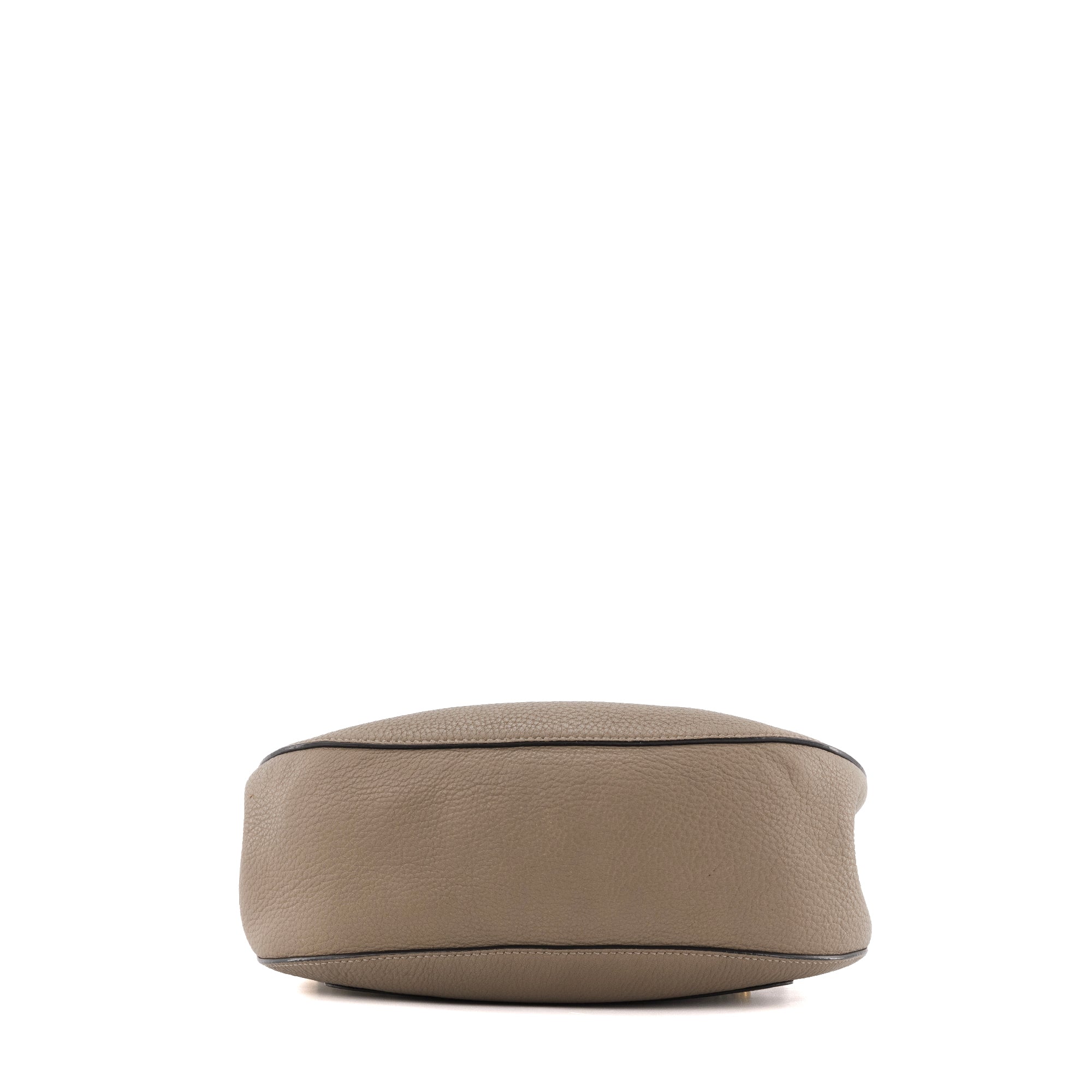 CHLOÉ - Sac à bandoulière Drew Chloé en cuir grainé taupe