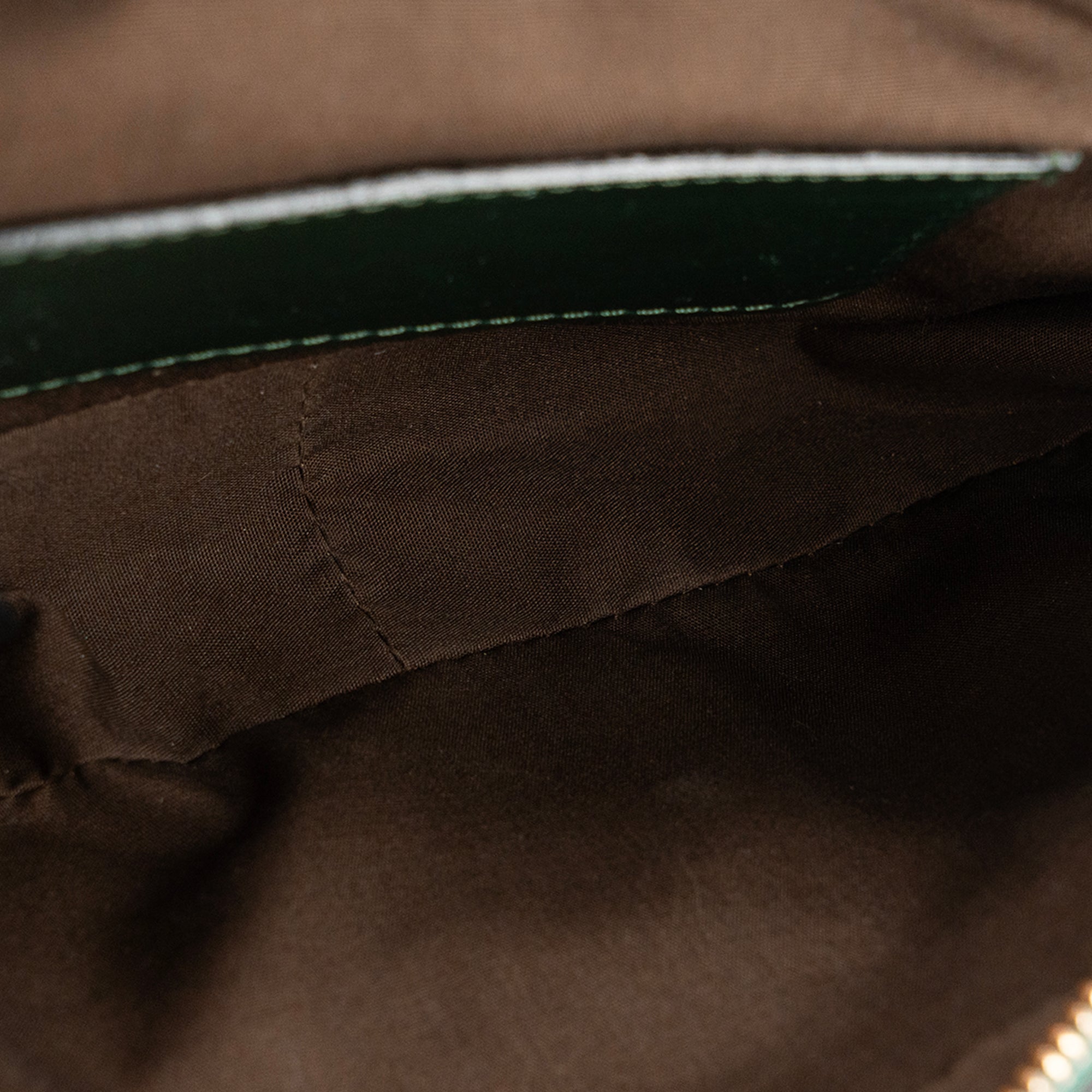 CHLOÉ - Sac à bandoulière Elsie Chloé en cuir lisse vert vintage