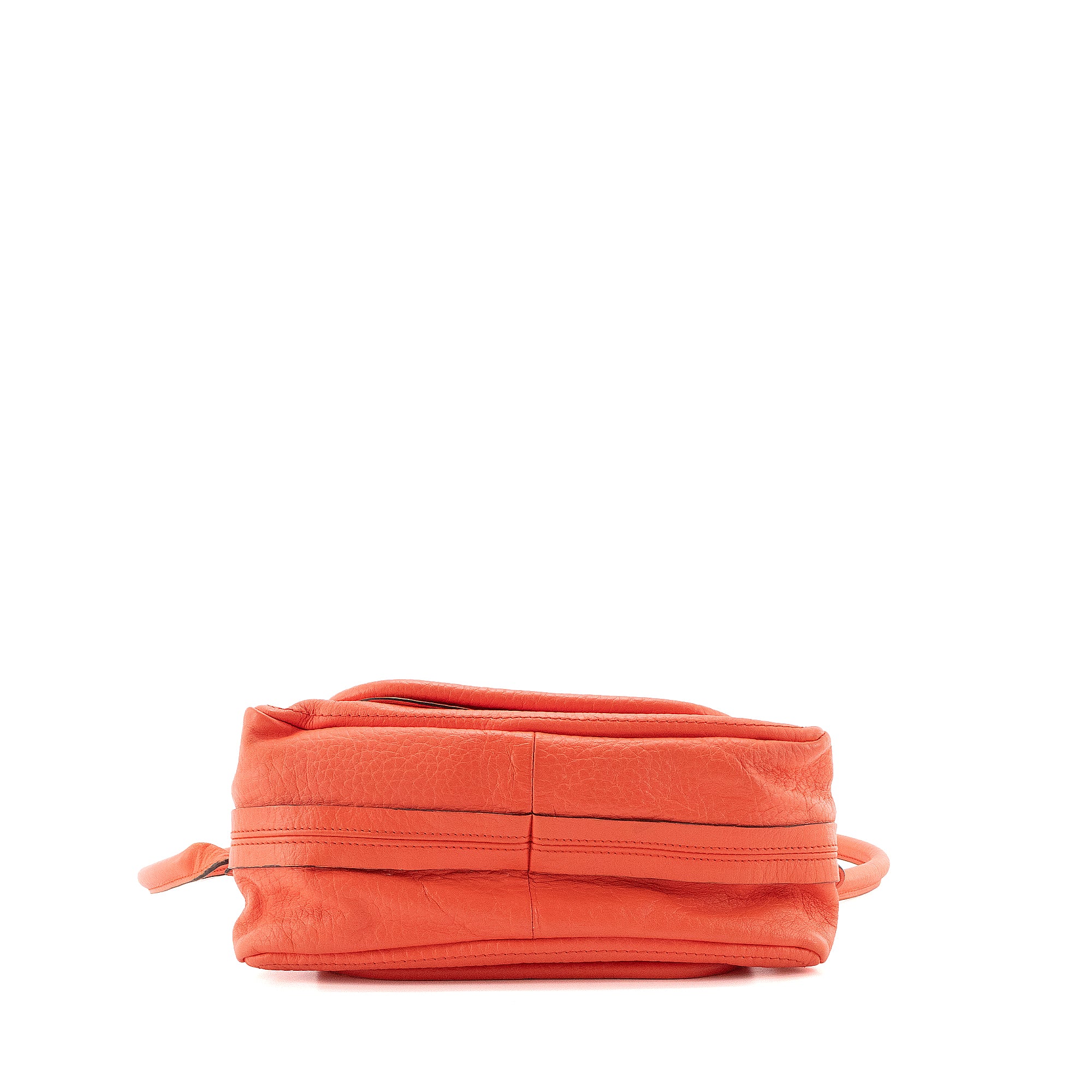 CHLOÉ - Sac à bandoulière Paraty small Chloé en cuir corail