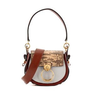 CHLOÉ - Sac à bandoulière Tess Chloé en cuir multicolore