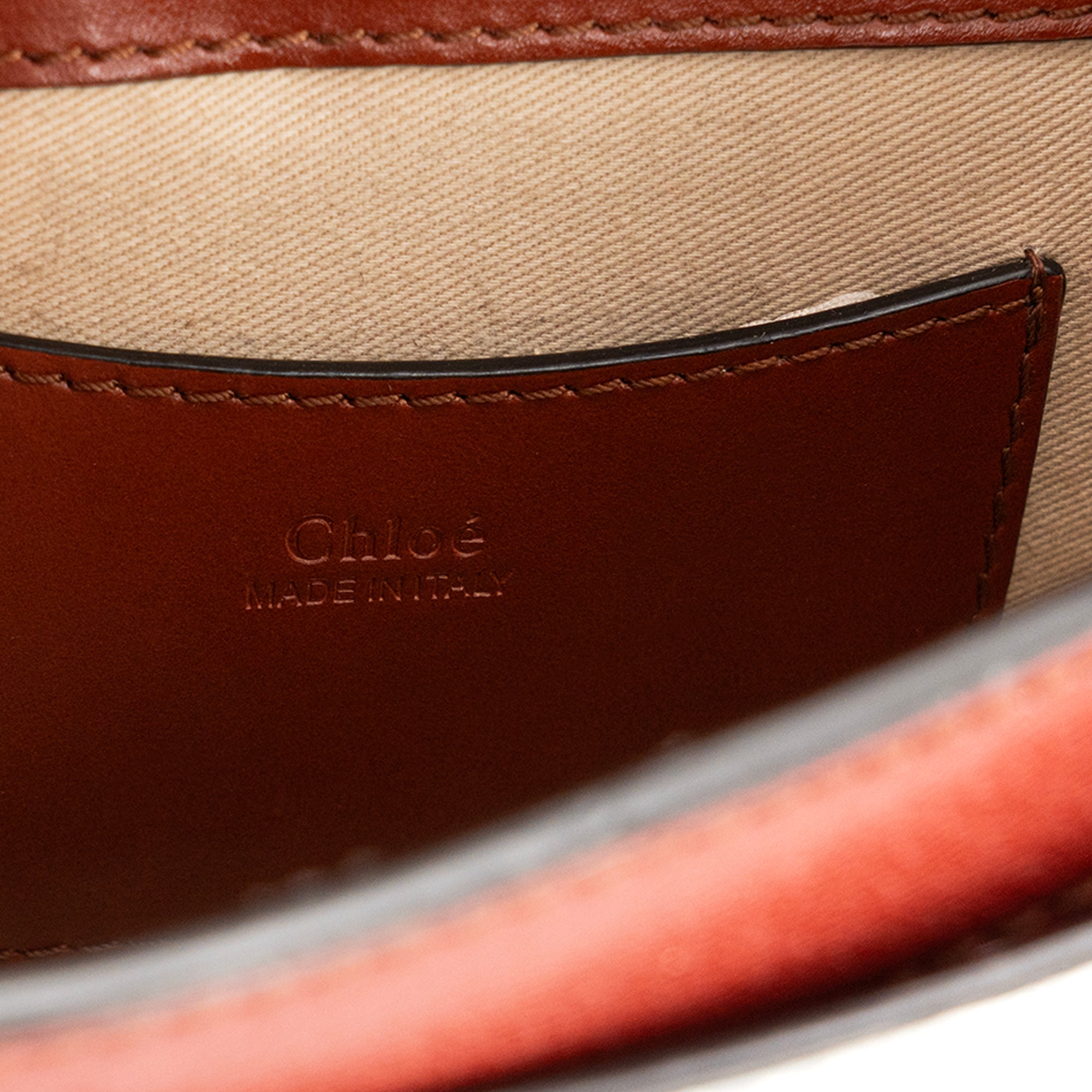 CHLOÉ - Sac à bandoulière Tess Chloé en cuir multicolore