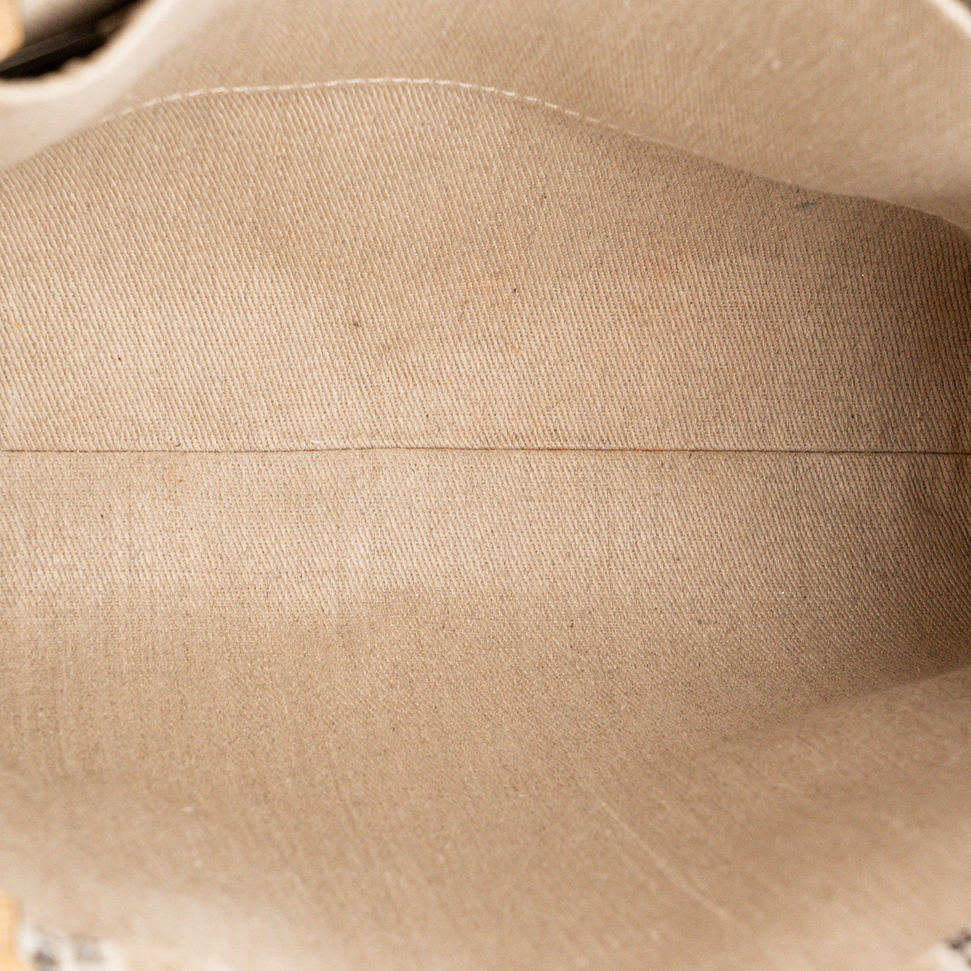 CHLOÉ - Sac Cabas Woody Chloé en toile et cuir beige et noir