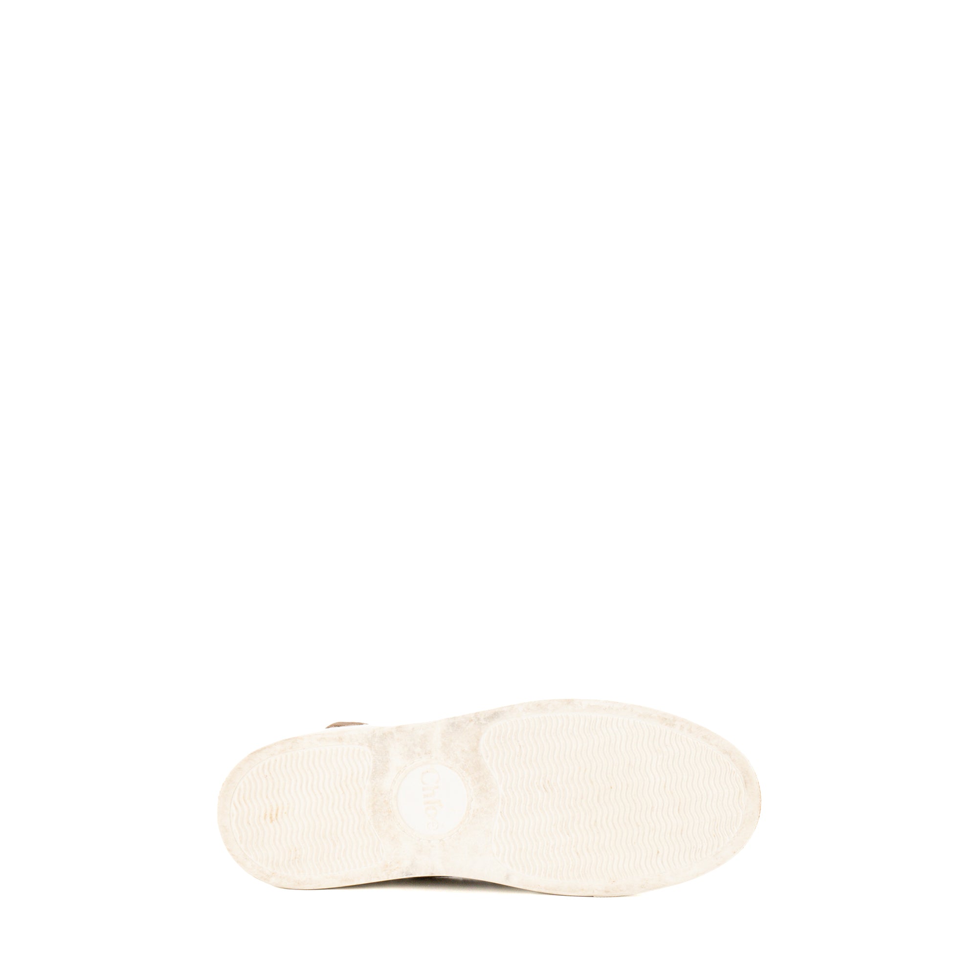 CHLOÉ - Sneakers Lauren Chloé en toile beige (T37)