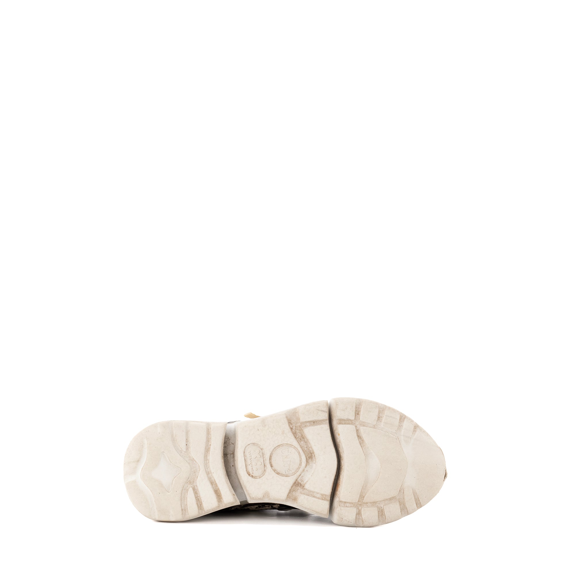 CHLOÉ - Sneakers Sonnie Chloé en cuir motif python (T36)