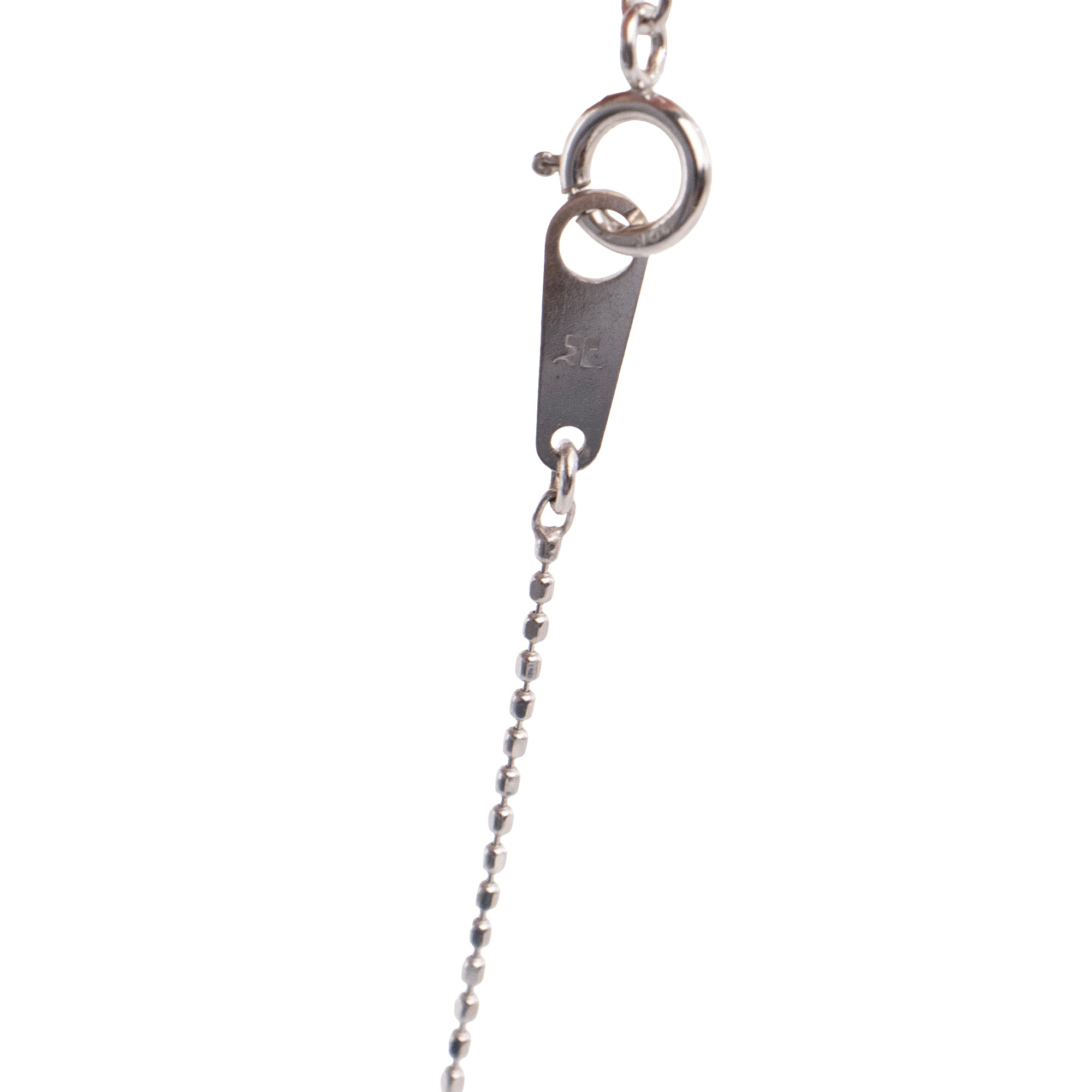 COURRÈGES - Courrèges silver necklace