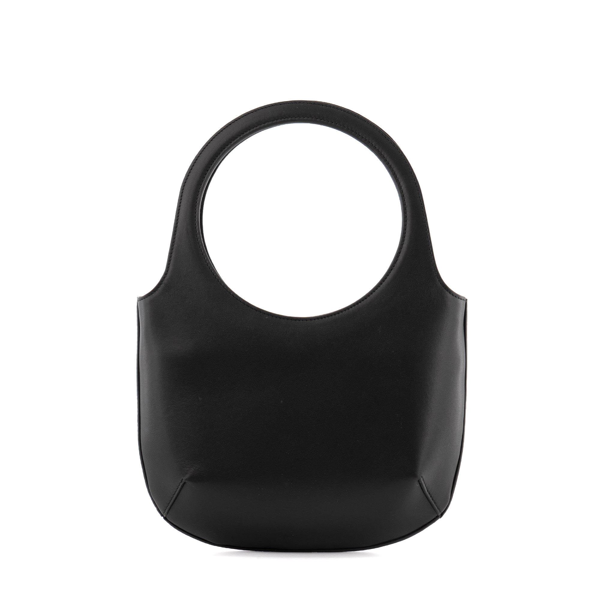 COURRÈGES - Sac à bandoulière Holy Courrèges en cuir noir