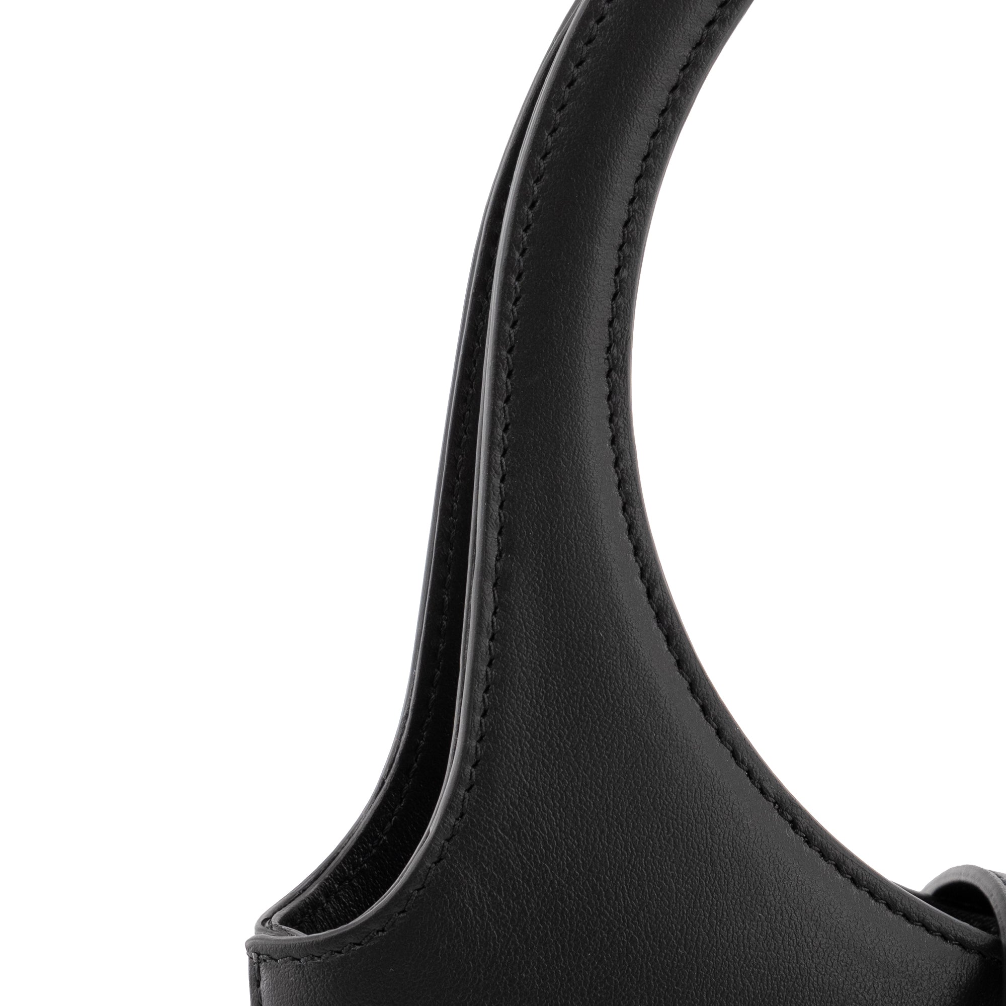 COURRÈGES - Sac à bandoulière Holy Courrèges en cuir noir