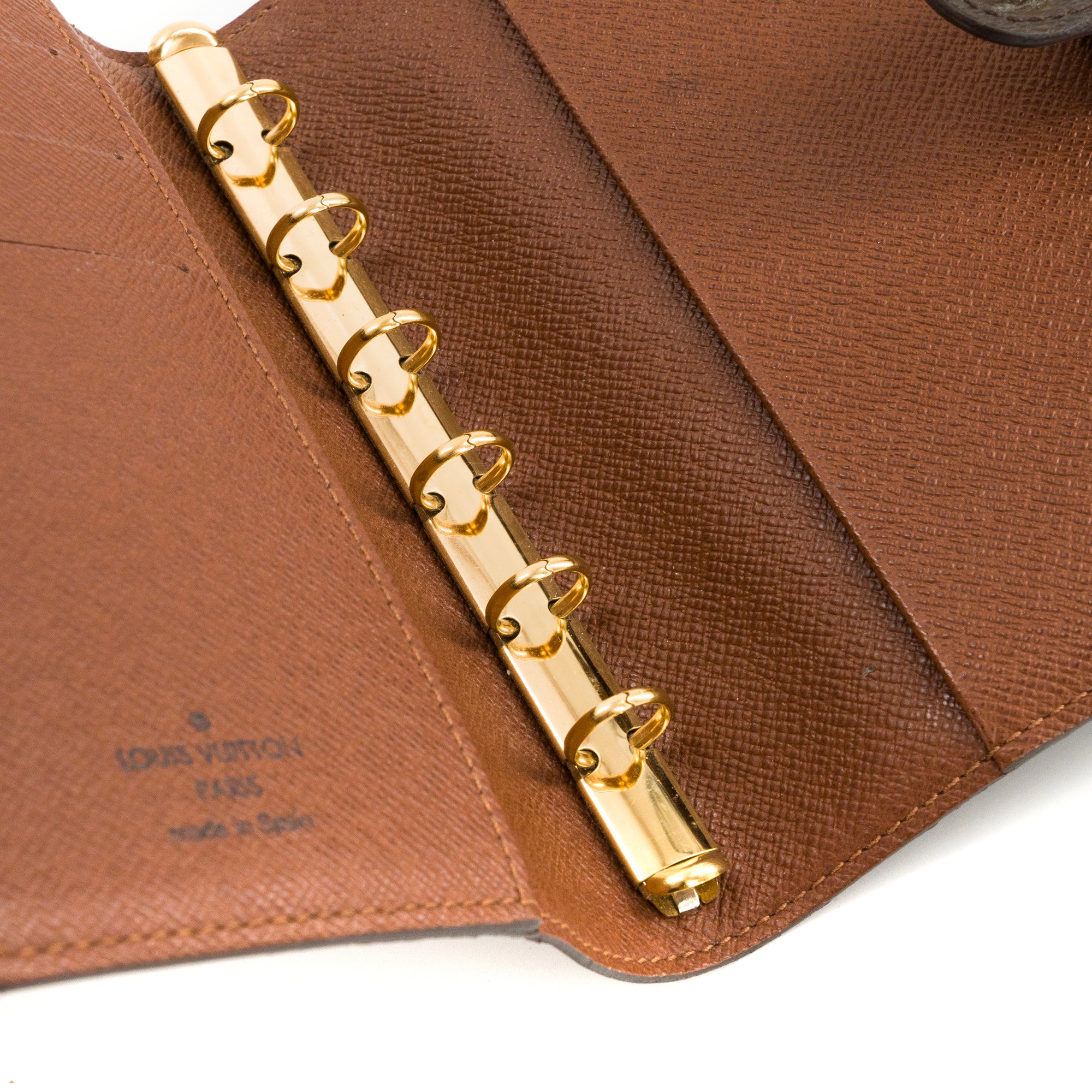 LOUIS VUITTON - Couverture Agenda Louis Vuitton en toile enduite monogrammée