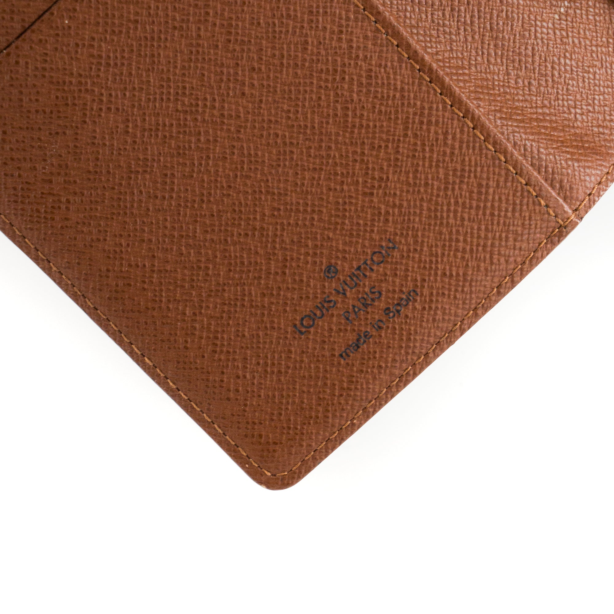 LOUIS VUITTON - Couverture Agenda Louis Vuitton en toile enduite monogrammée