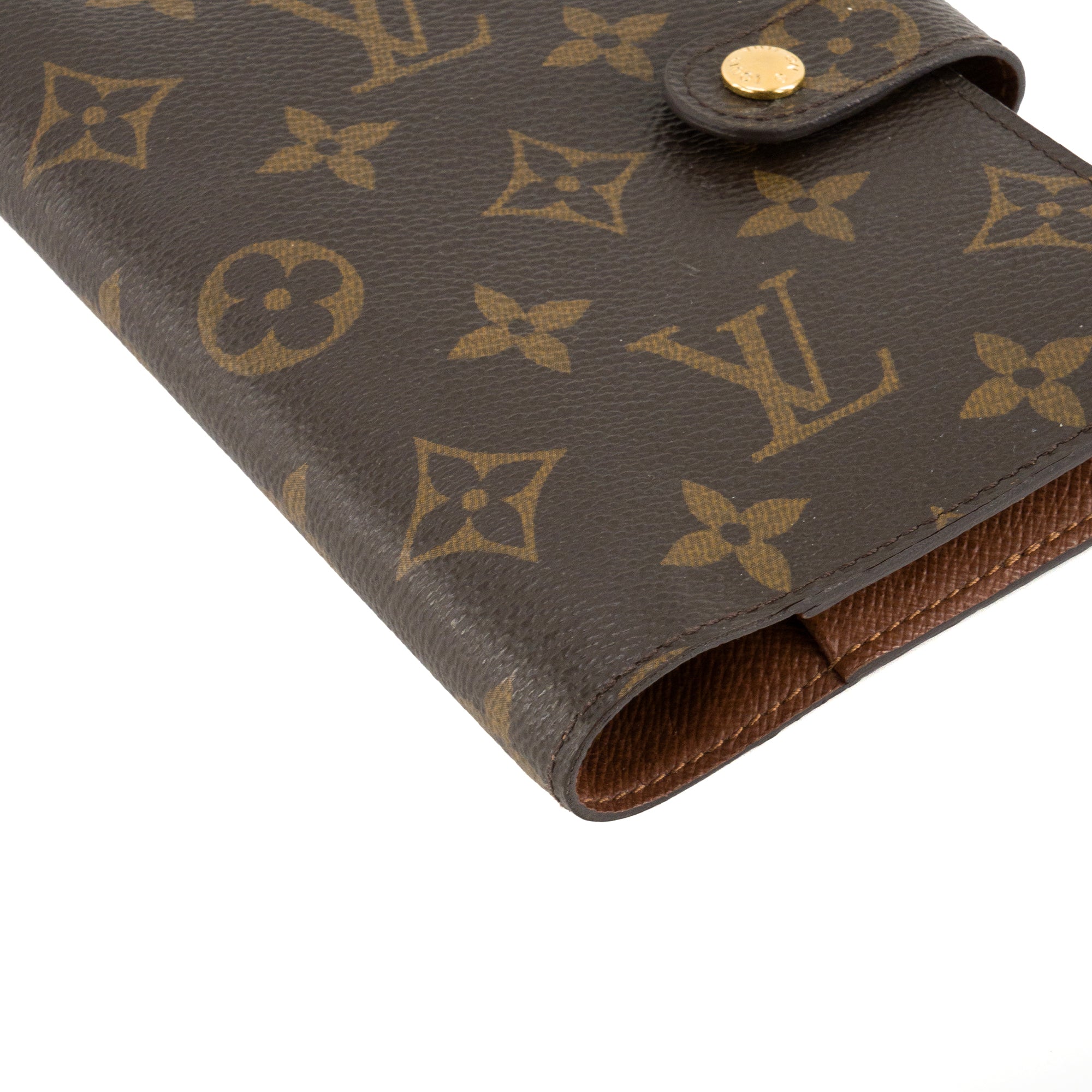 LOUIS VUITTON - Couverture Agenda Louis Vuitton en toile enduite monogrammée