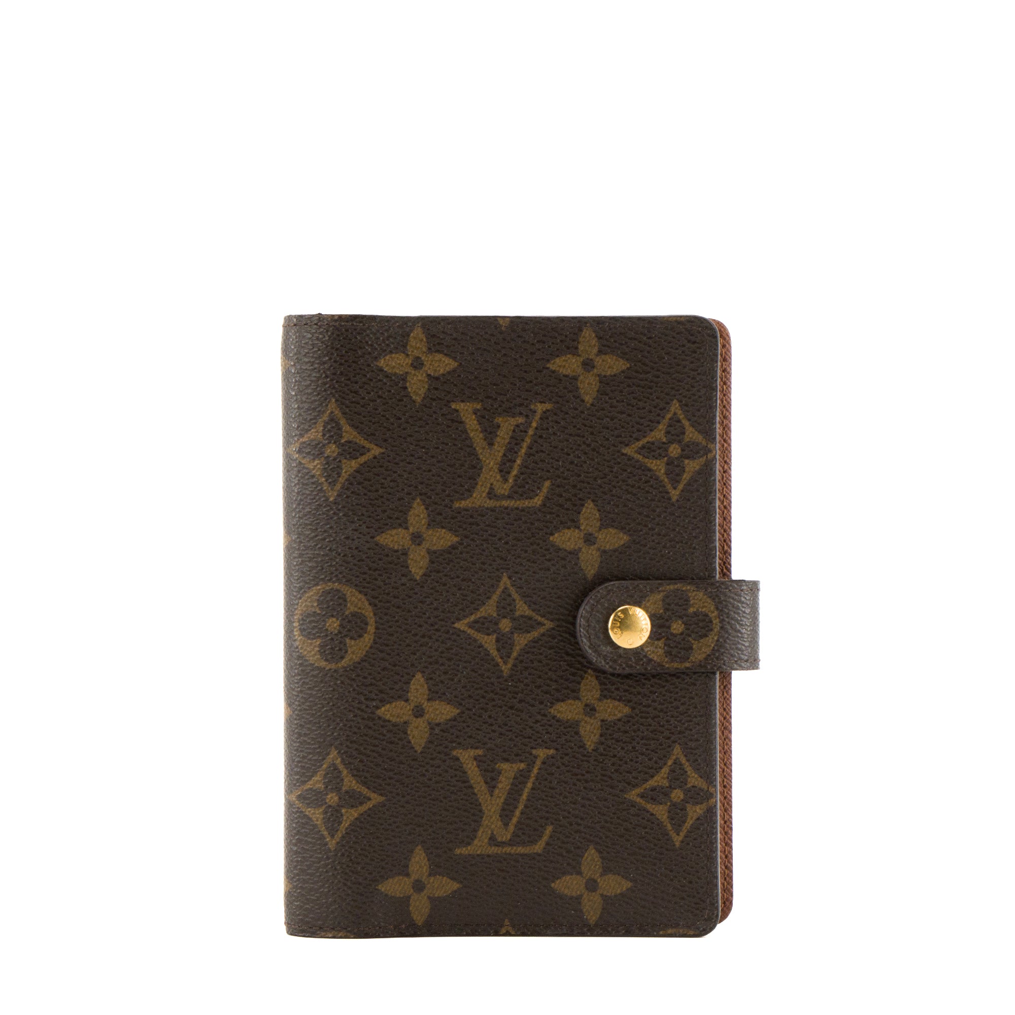 LOUIS VUITTON - Couverture Agenda Louis Vuitton en toile enduite monogrammée
