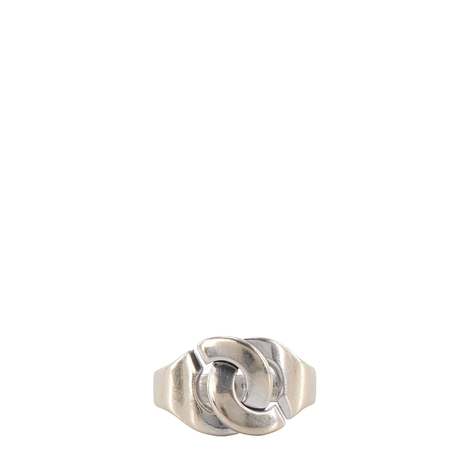 DINH-VAN - Bague Menottes Dinh Van en or blanc (T51)