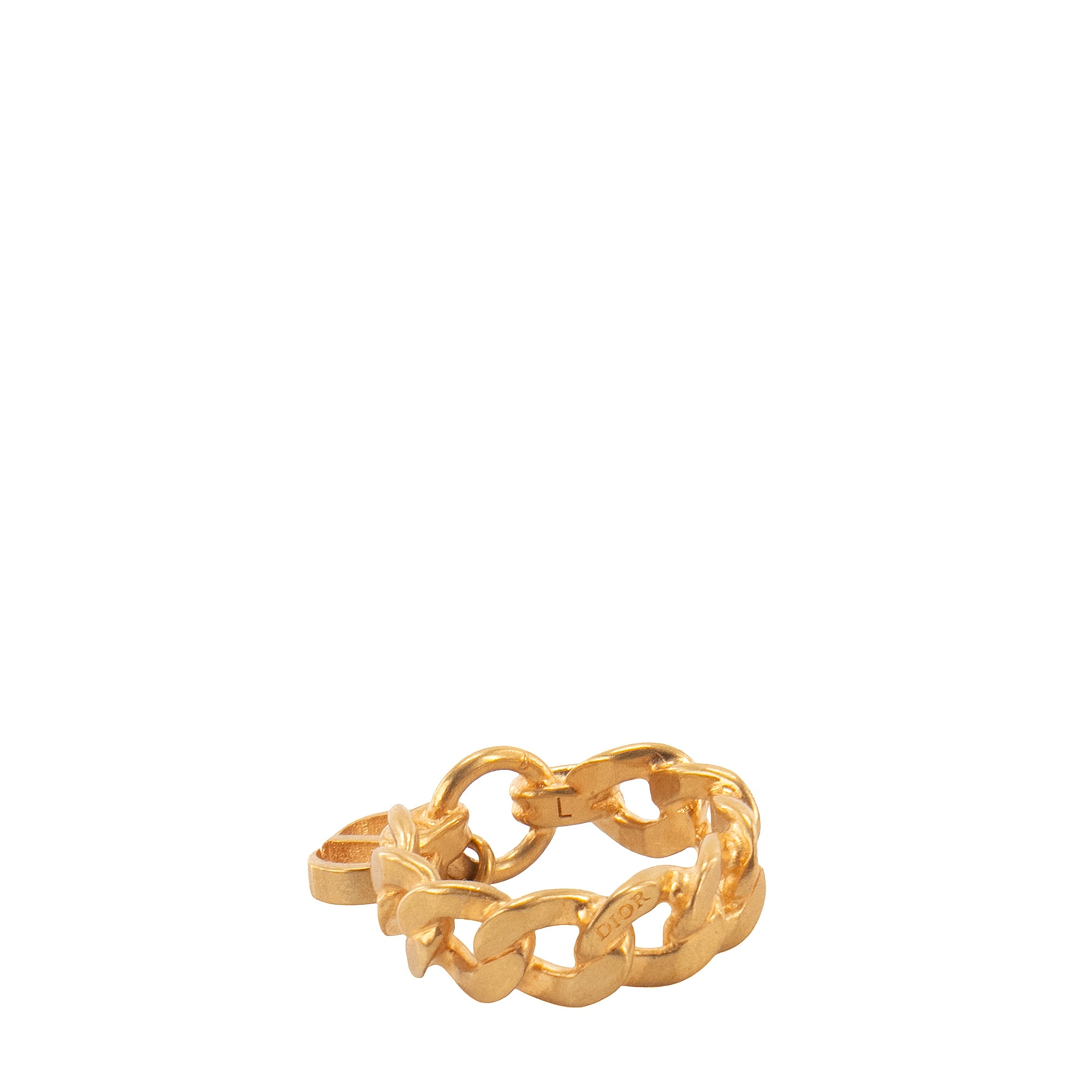 DIOR - Bague 30 Montaigne Dior en métal doré (L)