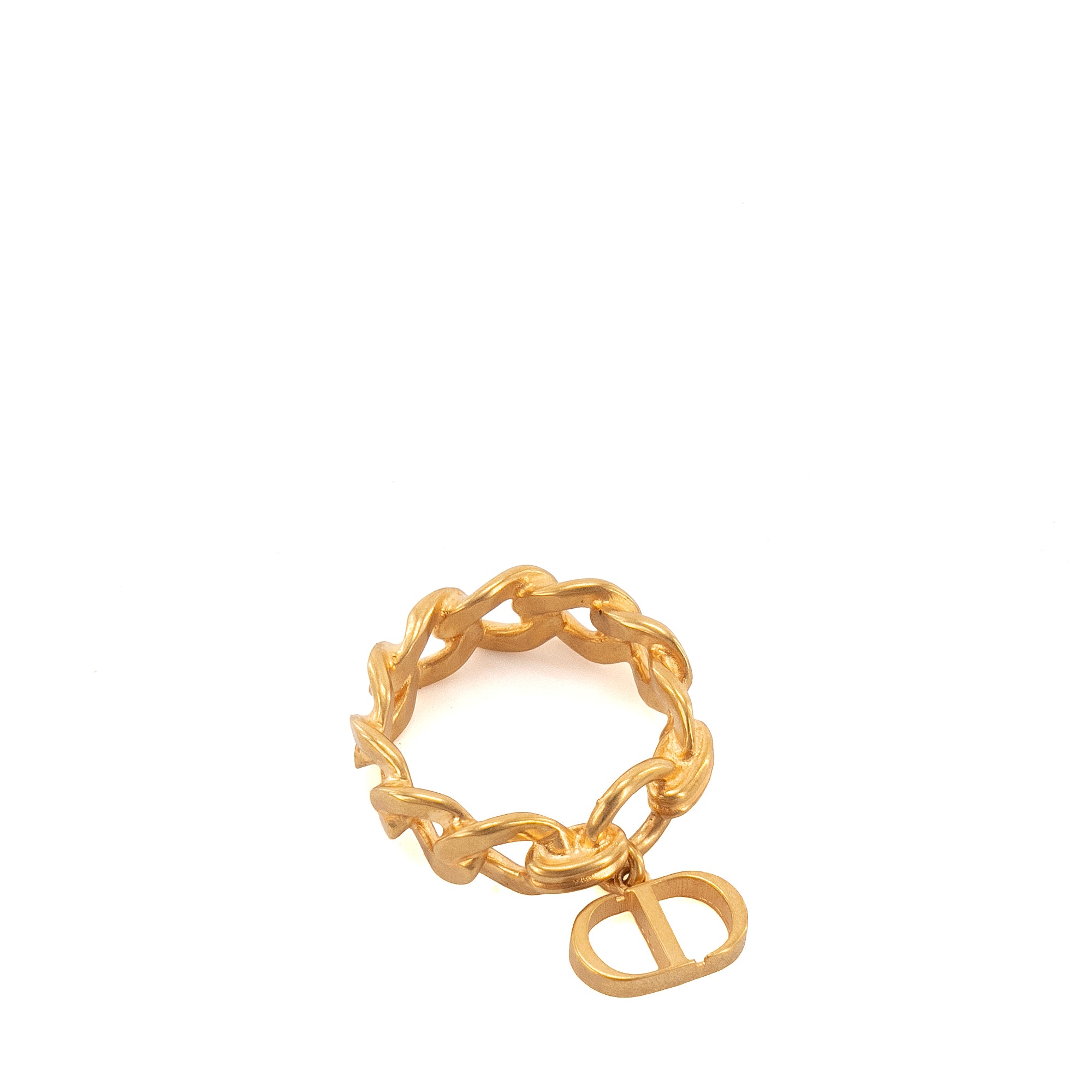 DIOR - Bague 30 Montaigne Dior en métal doré (L)