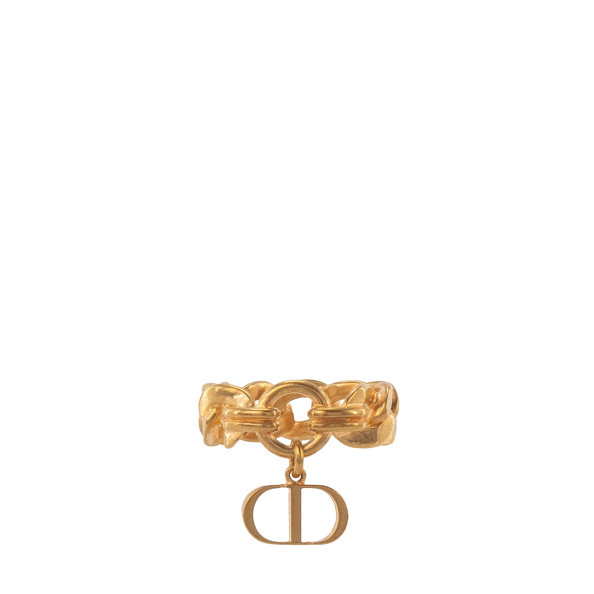 DIOR - Bague 30 Montaigne Dior en métal doré (L)