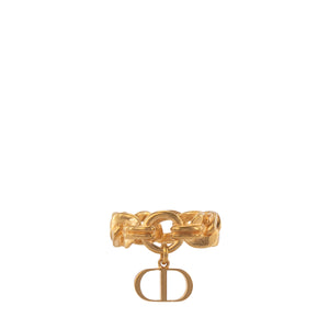 DIOR - Bague 30 Montaigne Dior en métal doré (L)