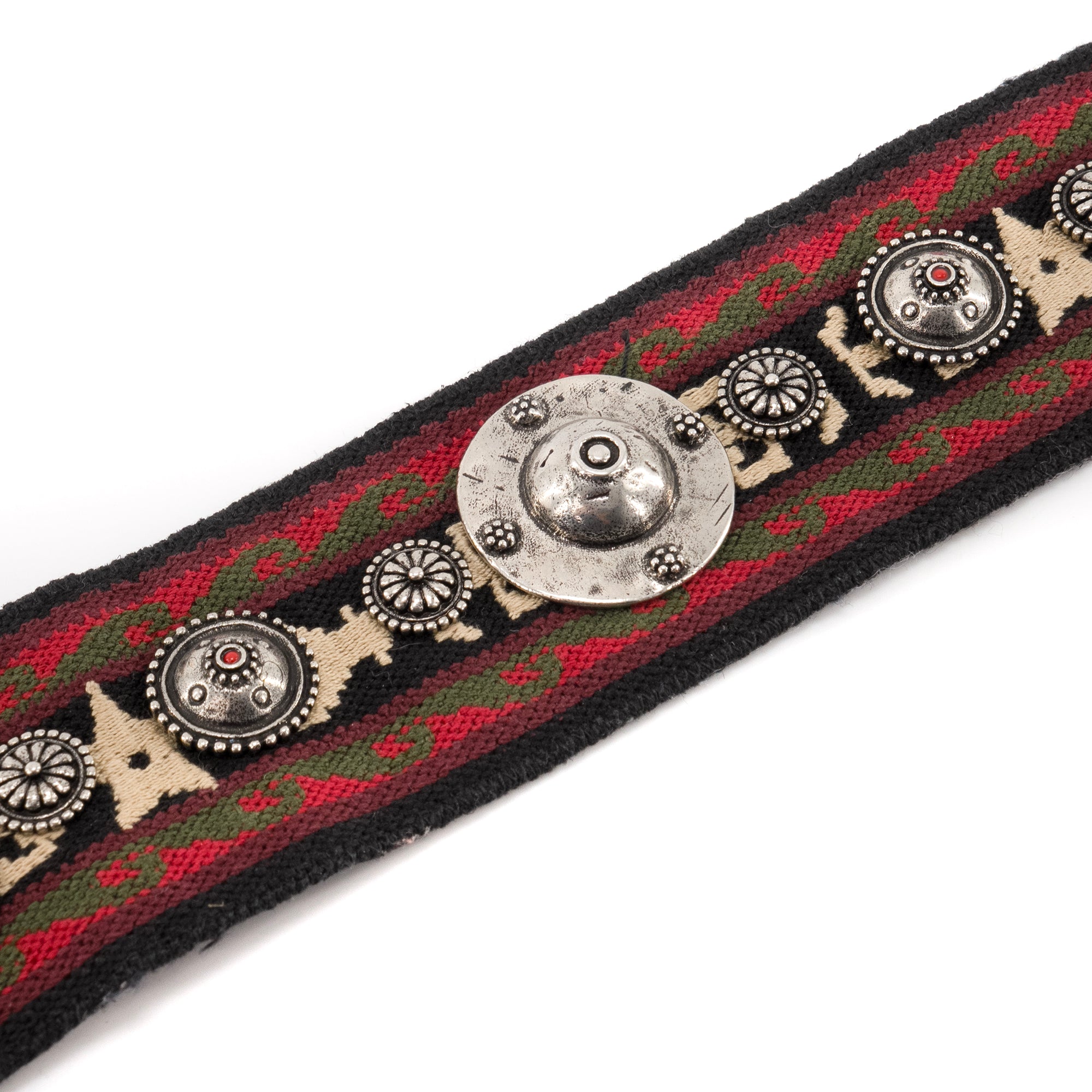 DIOR - Bandoulière ajustable Dior en tissu multicolore