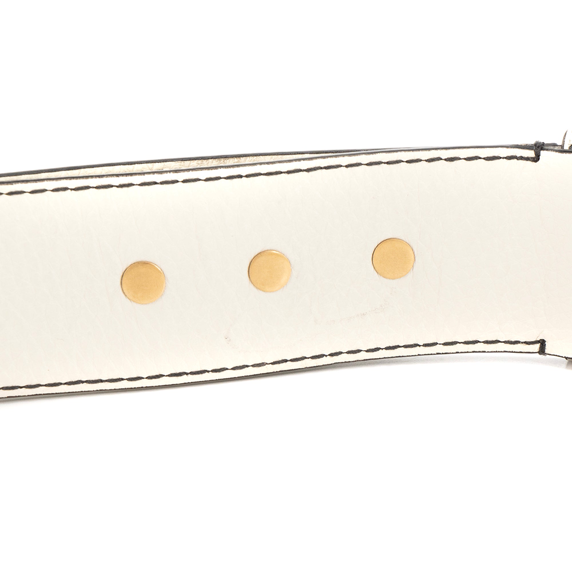 DIOR - Bandoulière ajustable J'adior Dior en cuir blanc