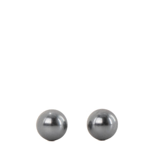 DIOR - Boucles d’oreilles Tribale Dior en perles grises