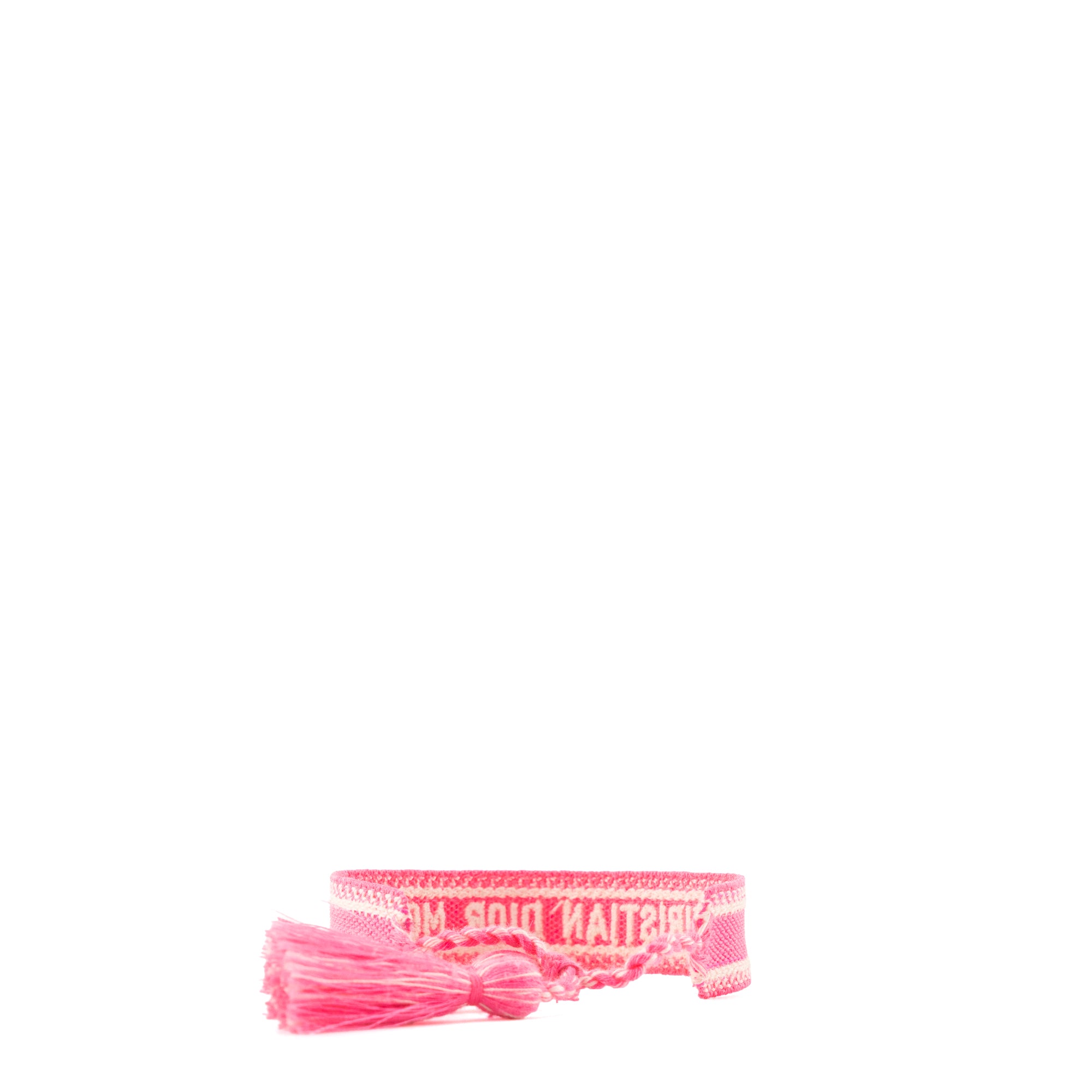 DIOR - Bracelet Monaco Dior en toile rose