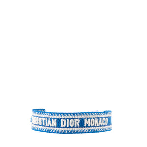 DIOR - Bracelet Monaco Dior en toile bleue