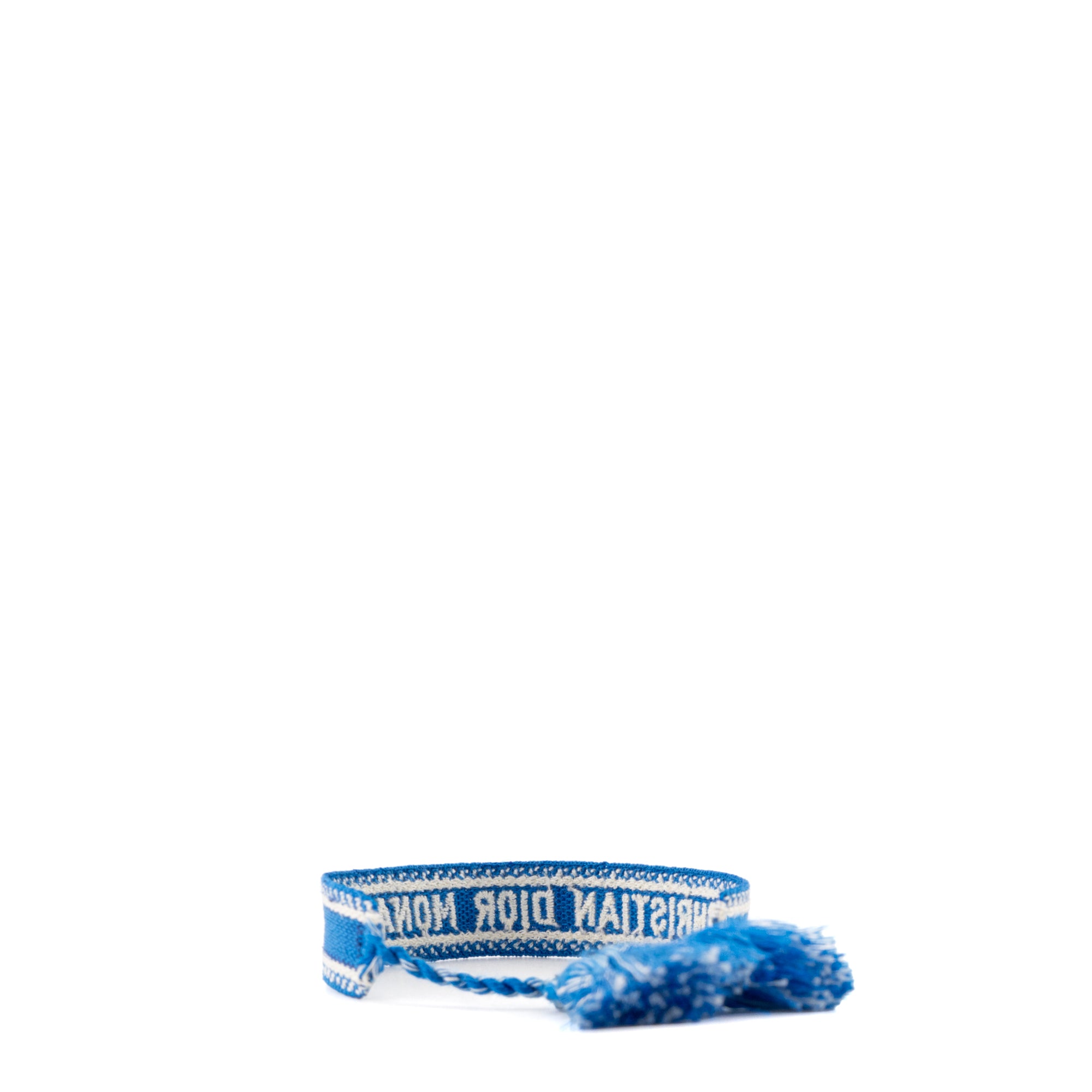 DIOR - Bracelet Monaco Dior en toile bleue