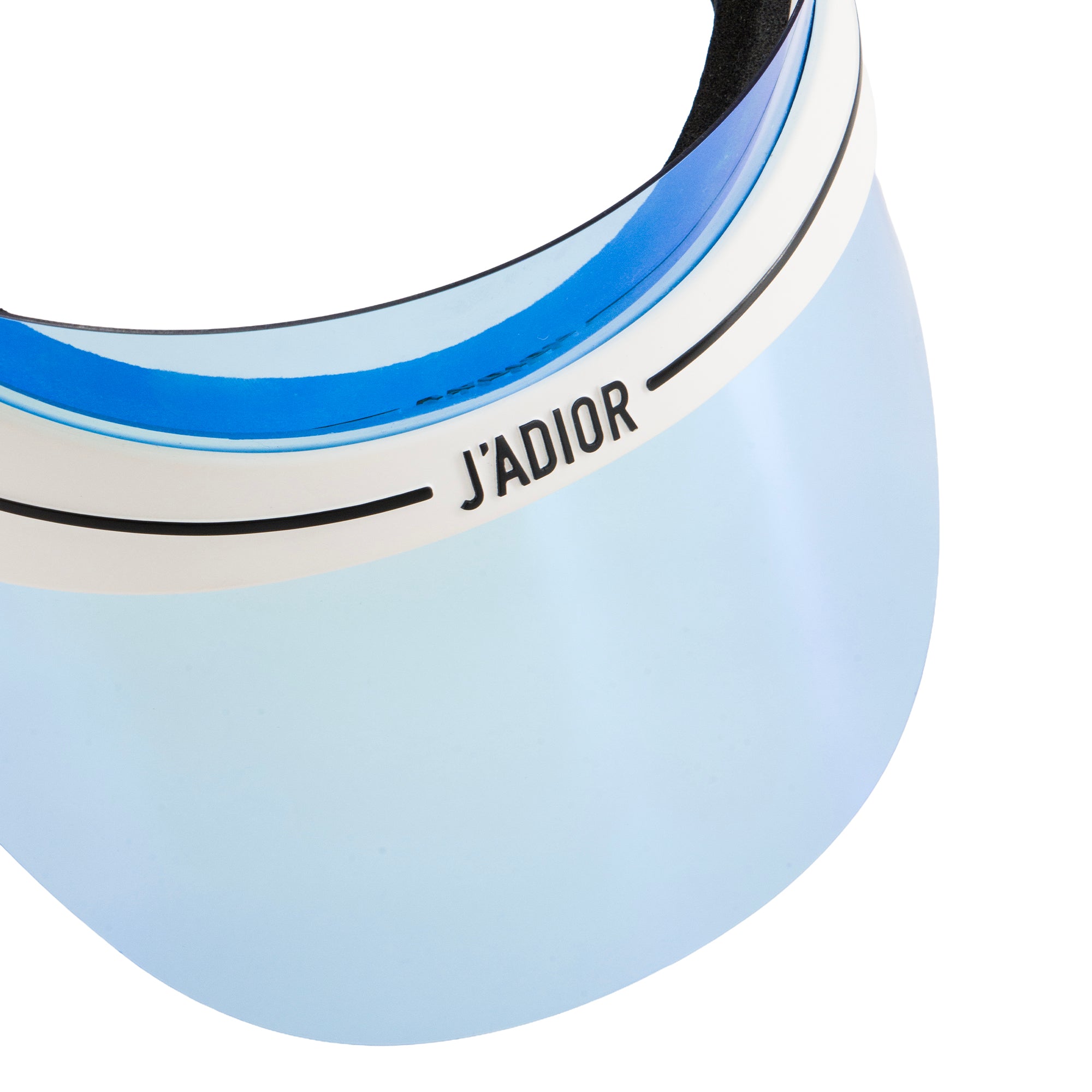 DIOR - Casquette DiorClub1 Visor Dior en plastique bleu et blanc (TU)