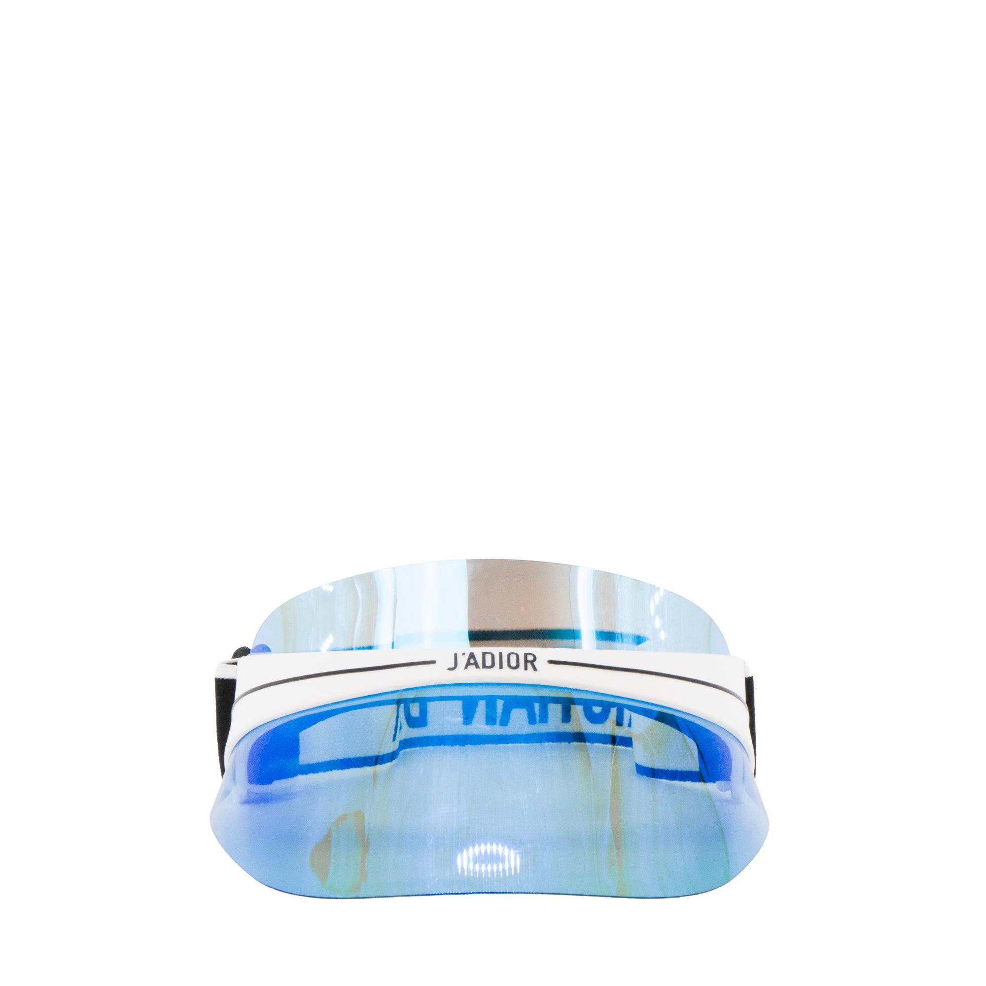 DIOR - Casquette DiorClub1 Visor Dior en plastique bleu et blanc (TU)
