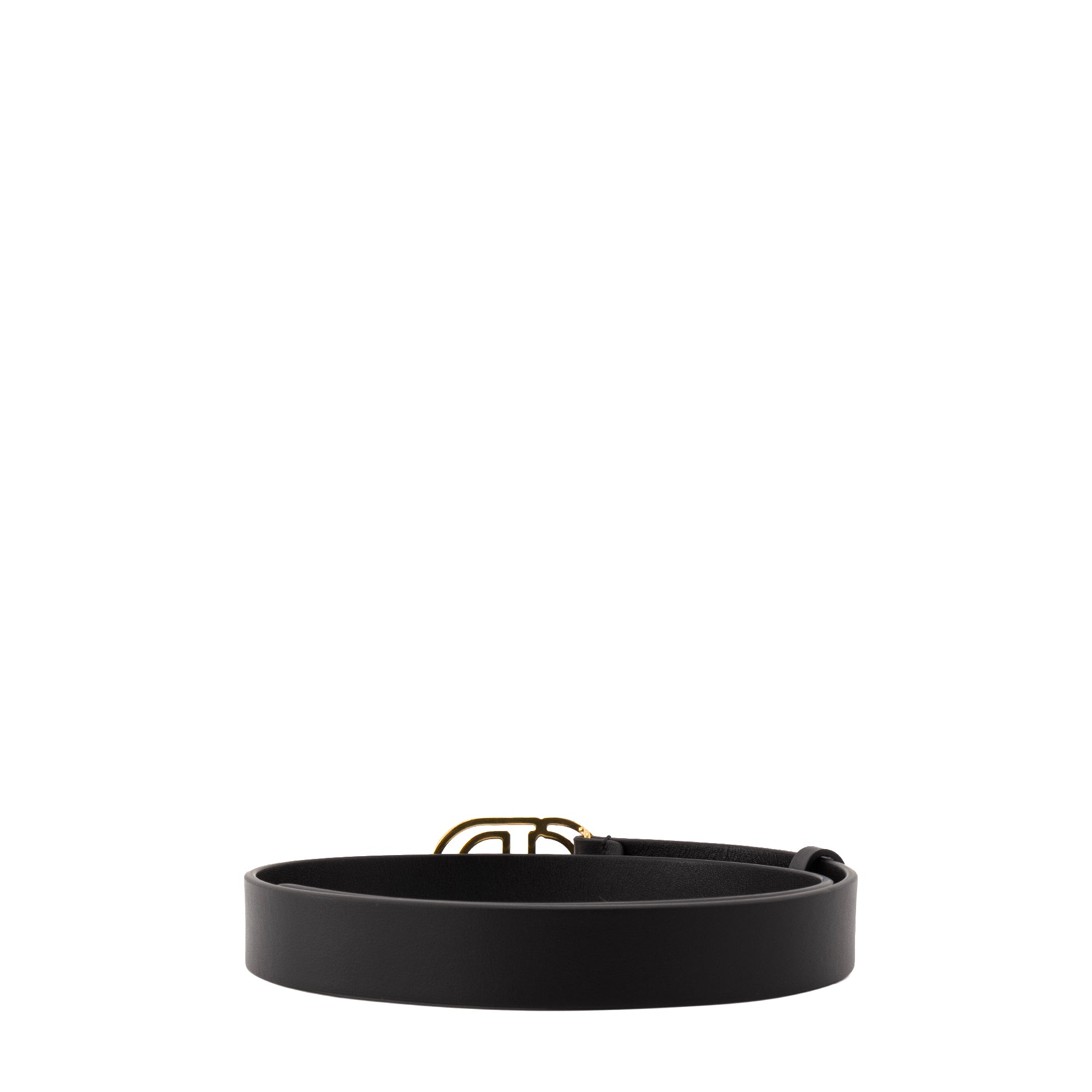 DIOR - Ceinture 30 Montaigne Dior en cuir noir (T70)