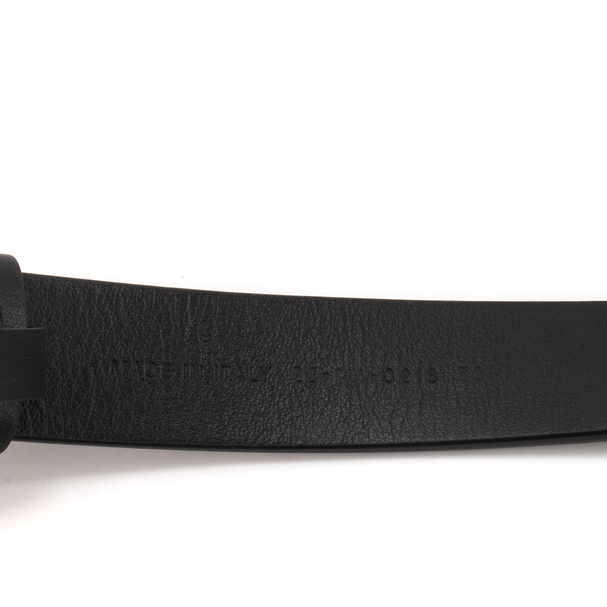 DIOR - Ceinture 30 Montaigne Dior en cuir noir (T70)