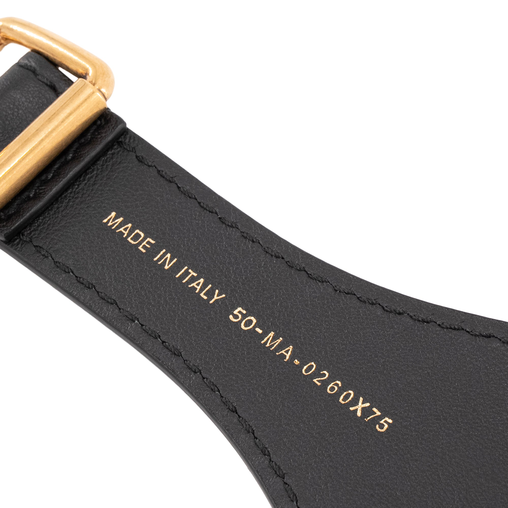 DIOR - Ceinture Dior en toile violette (T75)