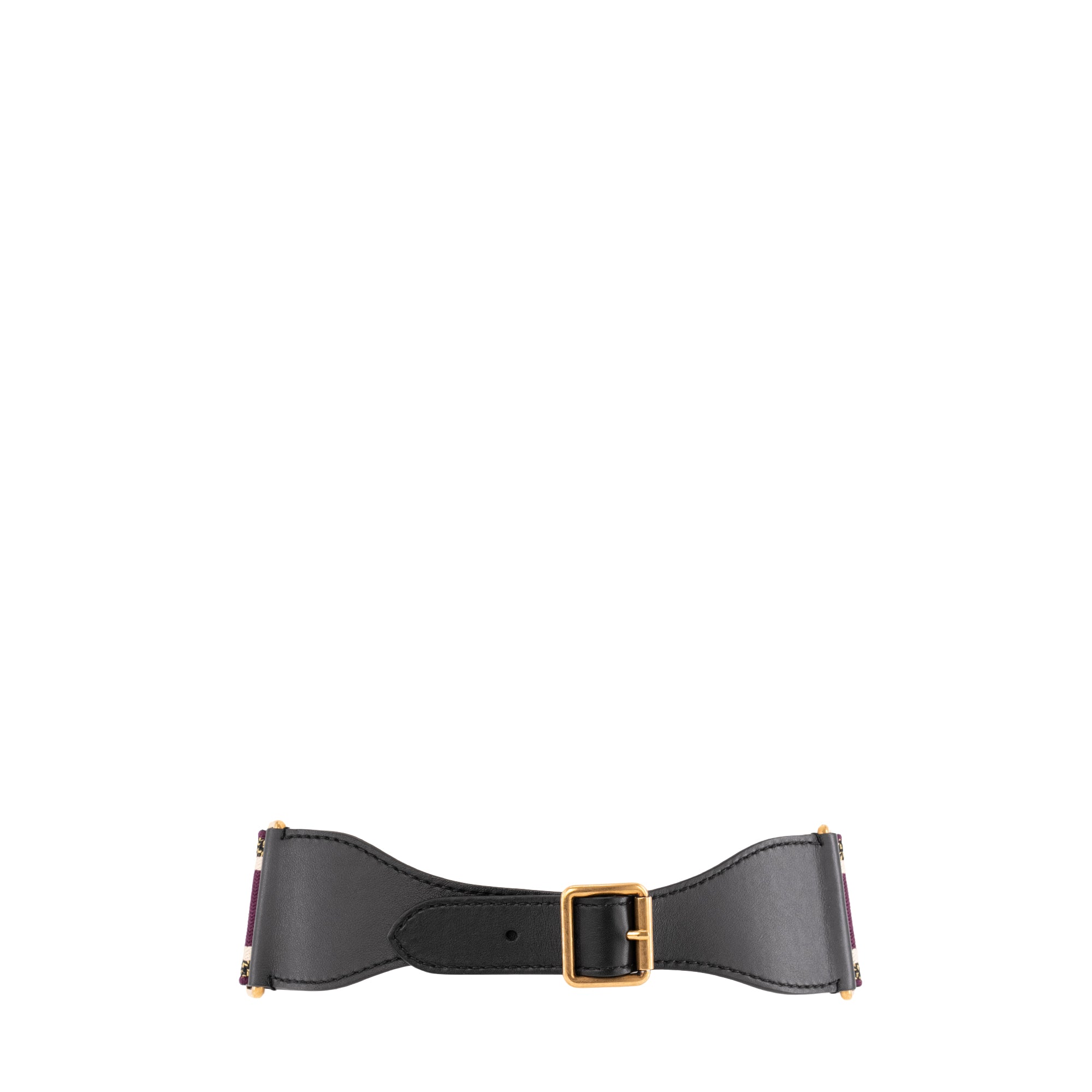 DIOR - Ceinture Dior en toile violette (T75)