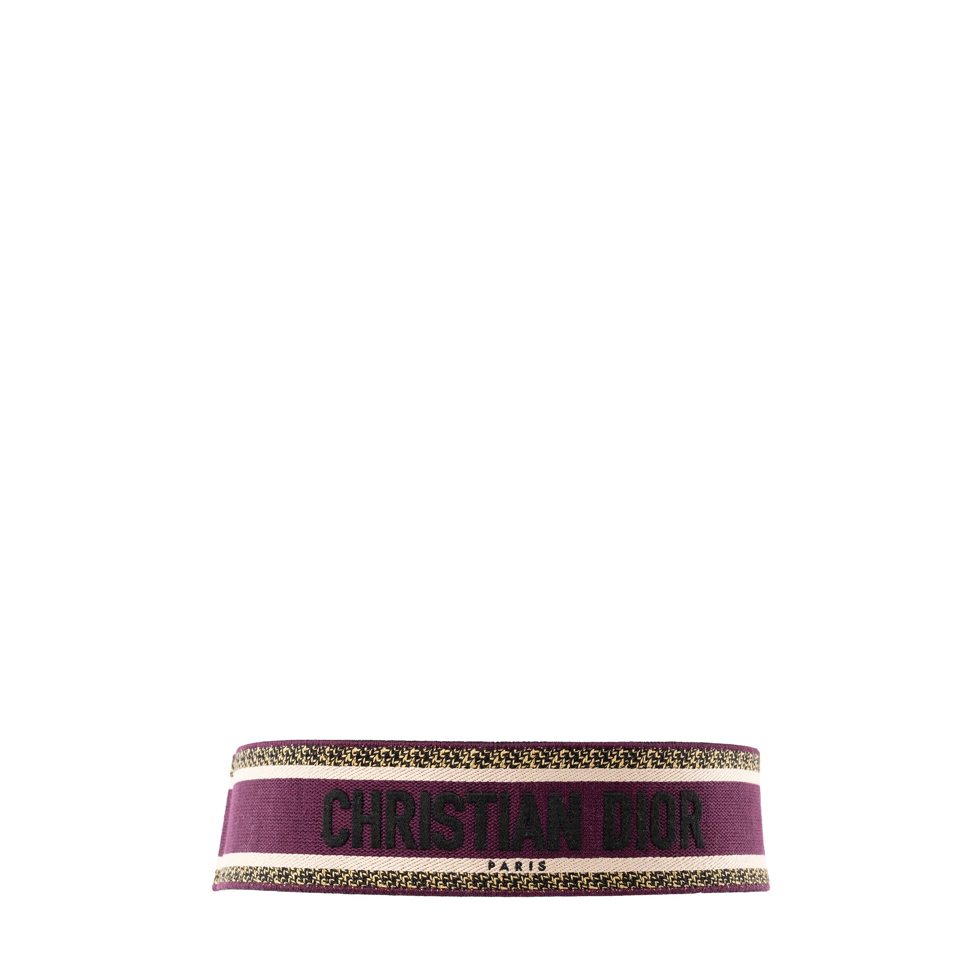 DIOR - Ceinture Dior en toile violette (T75)
