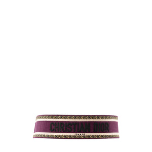 DIOR - Ceinture Dior en toile violette (T75)