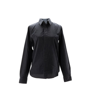 DIOR - Chemise Dior en coton noir Dior oblique (T38)