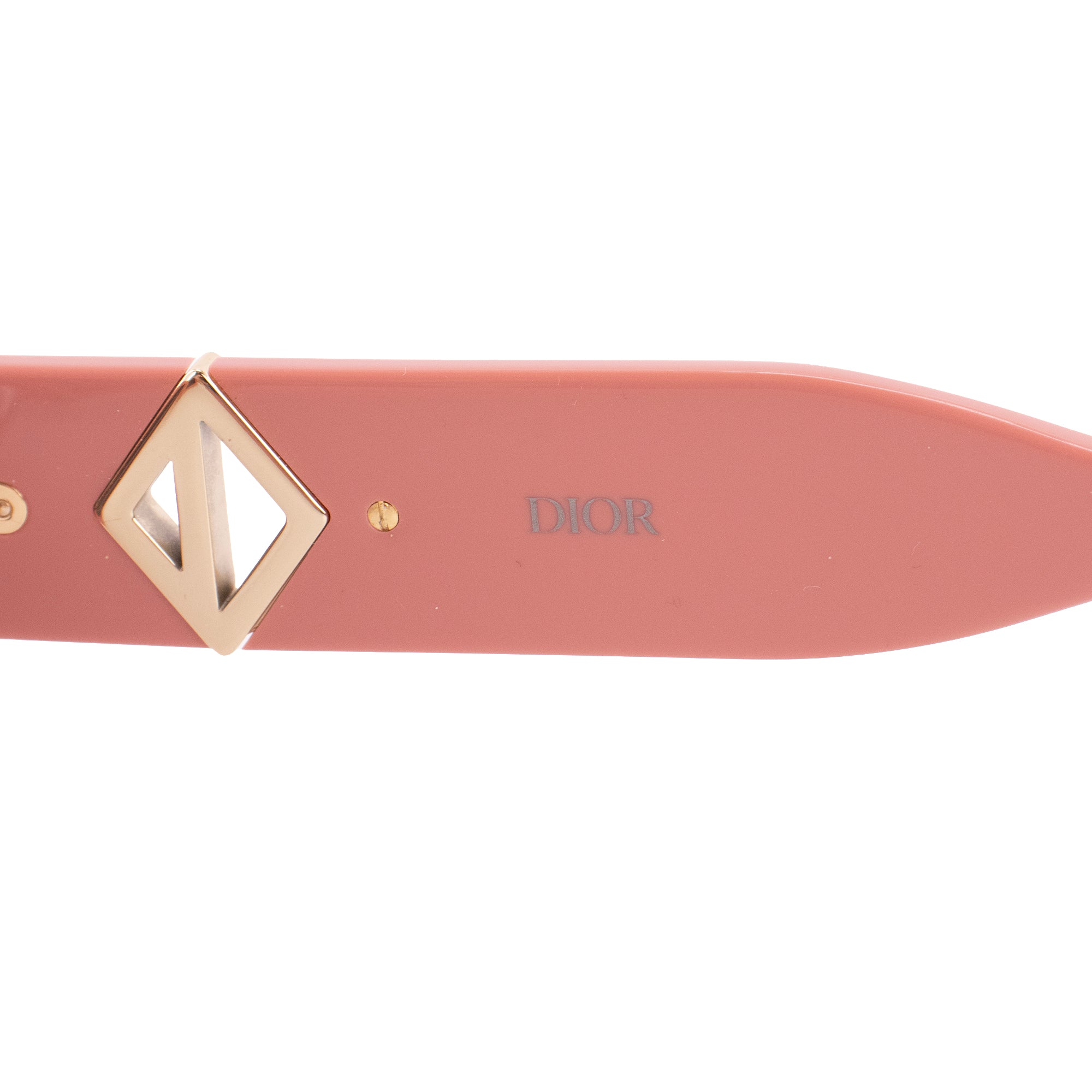DIOR - Lunettes CD Diamonds Dior en plastique rose