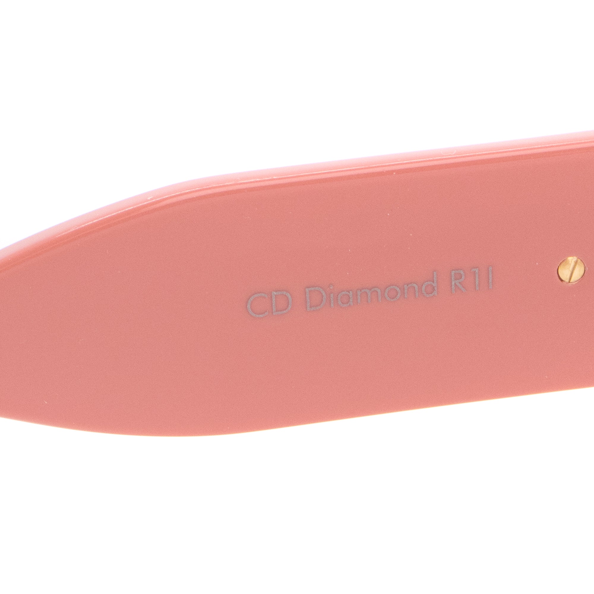 DIOR - Lunettes CD Diamonds Dior en plastique rose