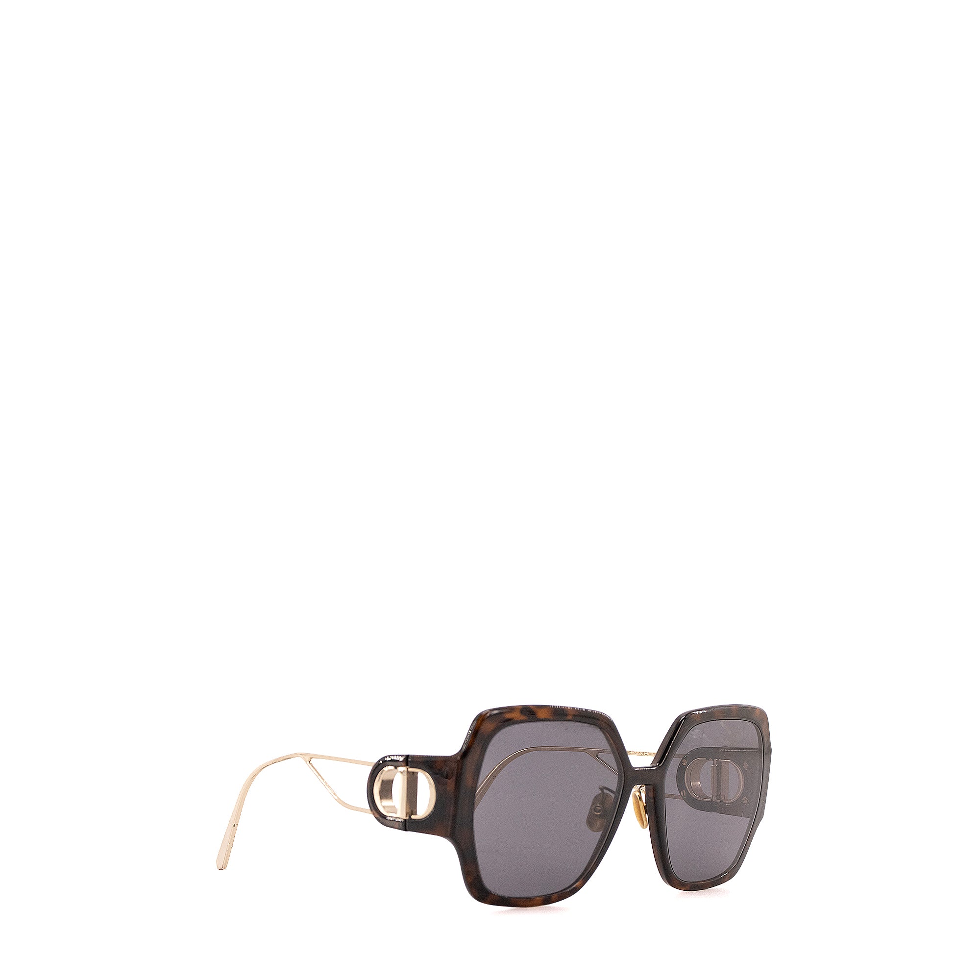 DIOR - Lunettes de soleil 30MONTAIGNE Dior en plastique écaille marron