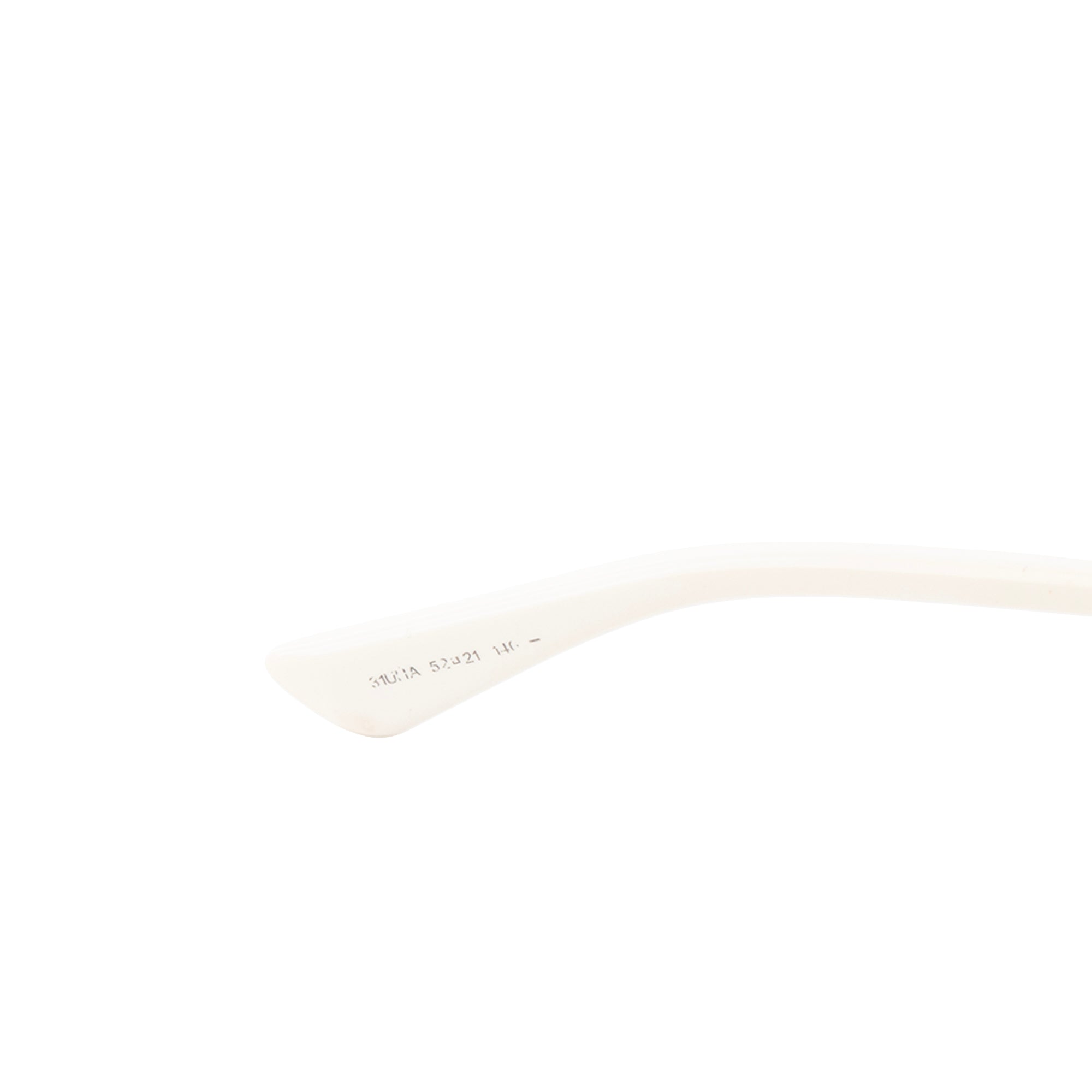DIOR - Lunettes de soleil Aviateur Dior en métal doré et acétate blanc