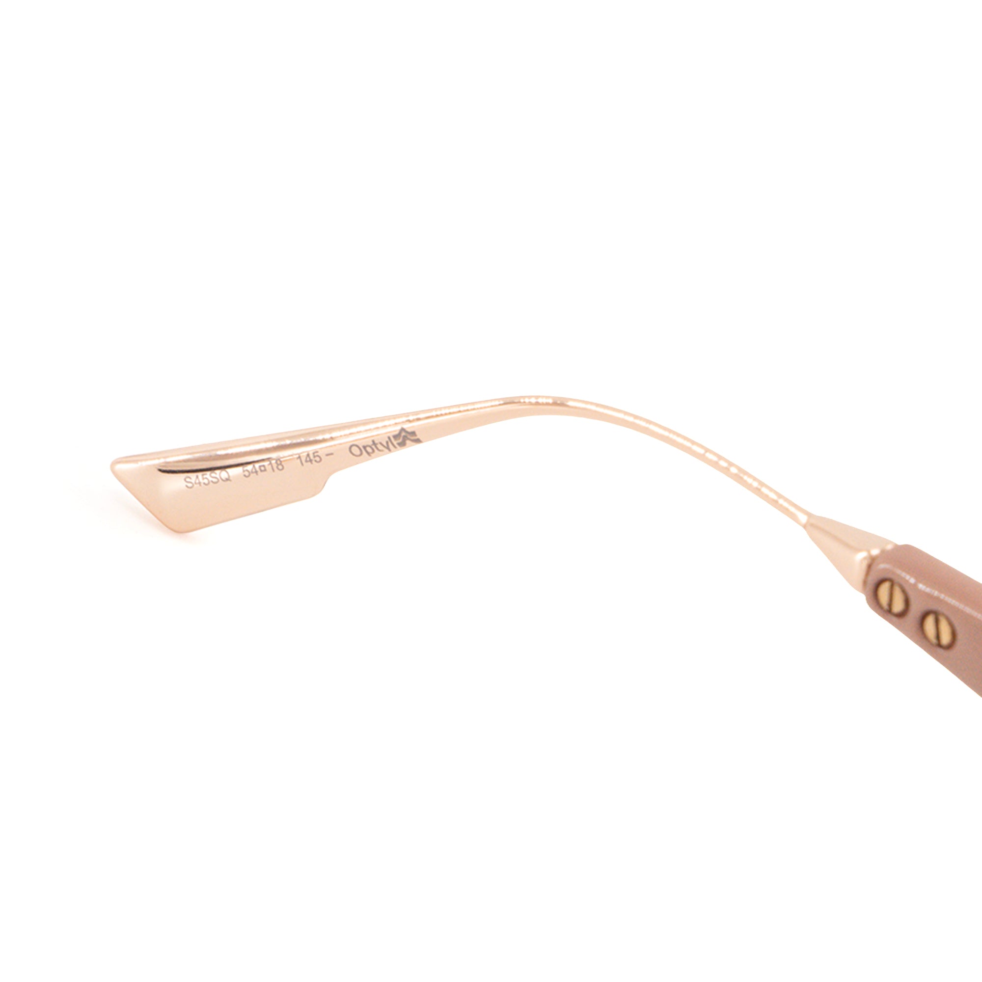 DIOR - Lunettes de soleil CatStyle Dior 2 en acétate beige et métal rose
