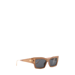 DIOR - Lunettes de soleil CatStyle Dior 2 en acétate beige et métal rose
